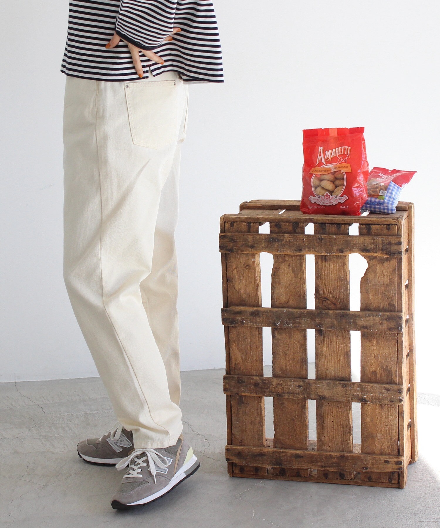 モデル 164cm 着用サイズ:M