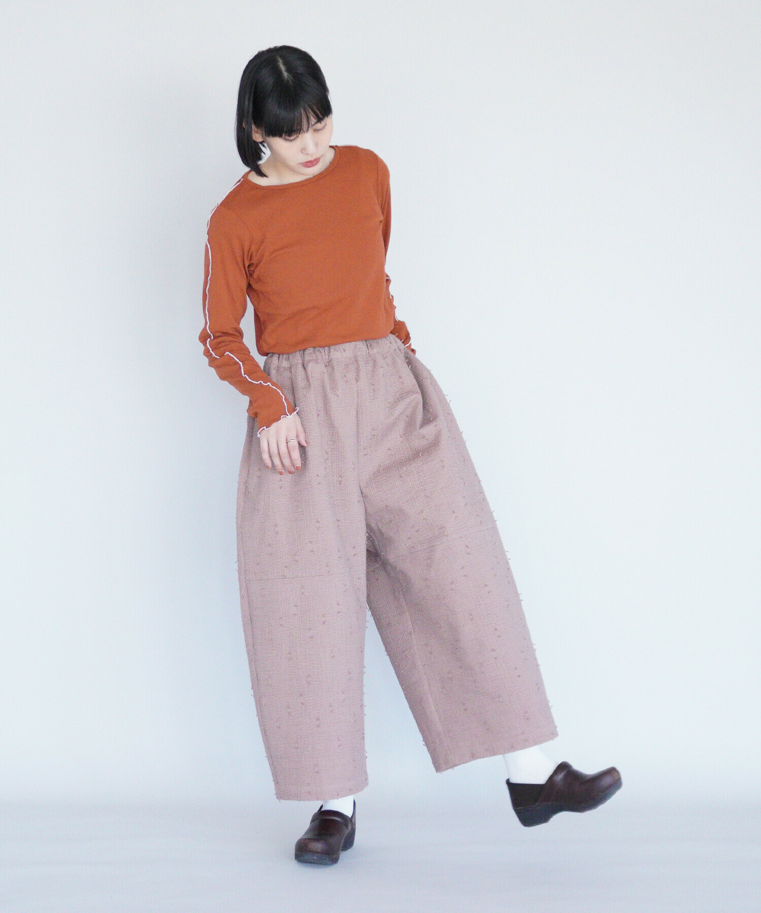 その他 flk023806 CAMBIO(カンビオ)】クラフトスウェットパンツ(CA-24-30
