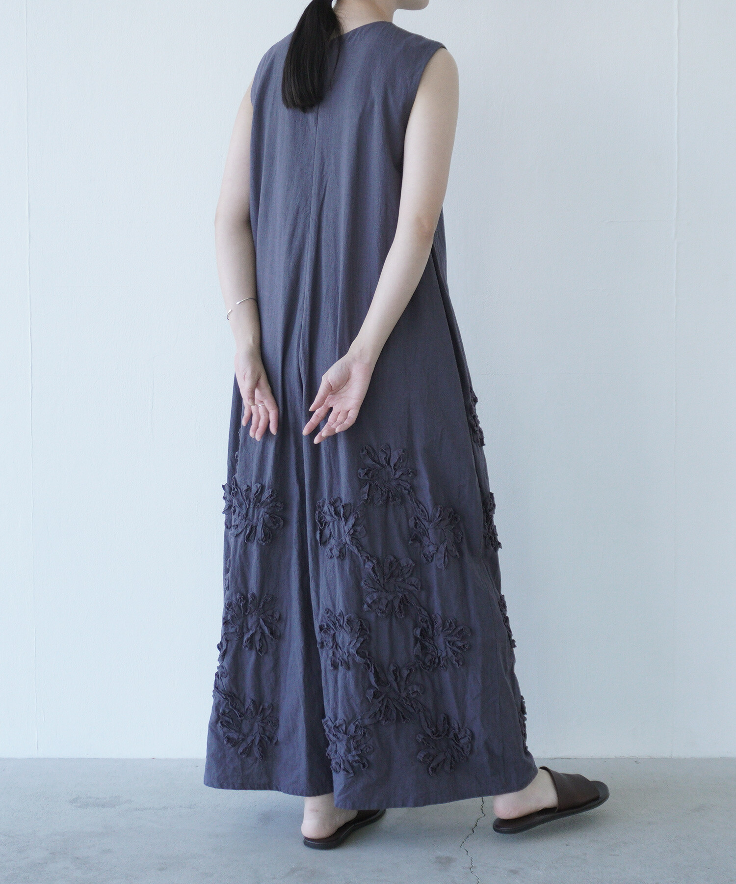 AMBIDEX Store △〇rondo ribbon embroidery オールインワン(F
