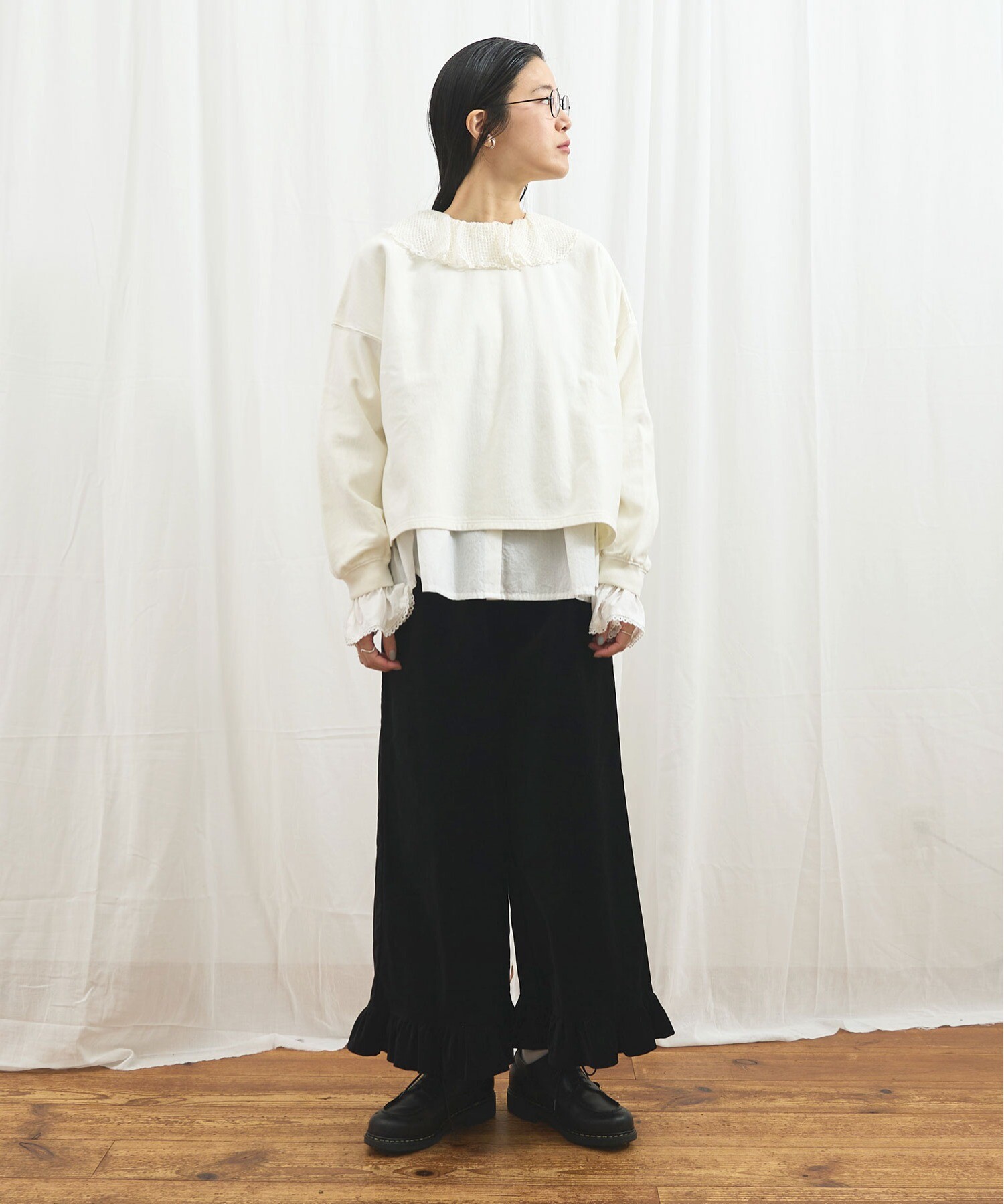 AMBIDEX Store 〇Kitty blouse(F シロ): l'atelier du savon