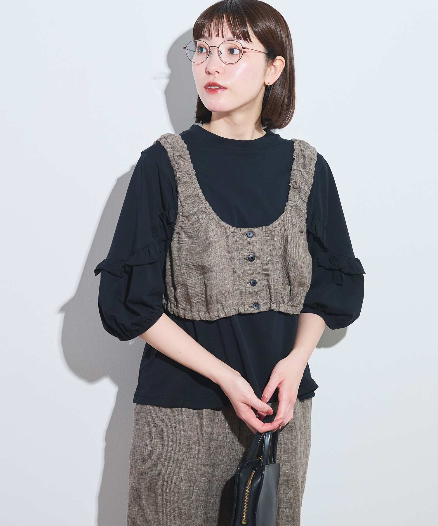 アートNo.452 AMBIDEX Store 〇Clara Tshirt (F シロ): l'atelier du savon