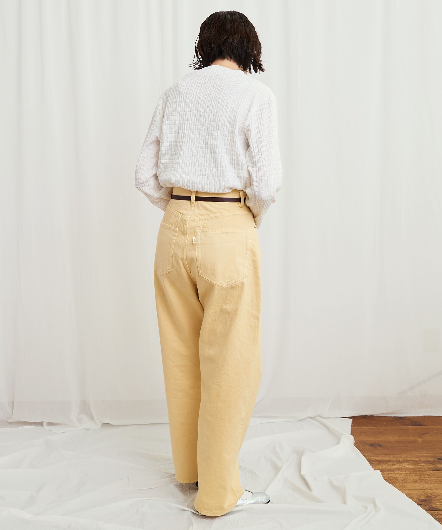 AMBIDEX Store ○○shirring pullover(F シロ): l'atelier du savon