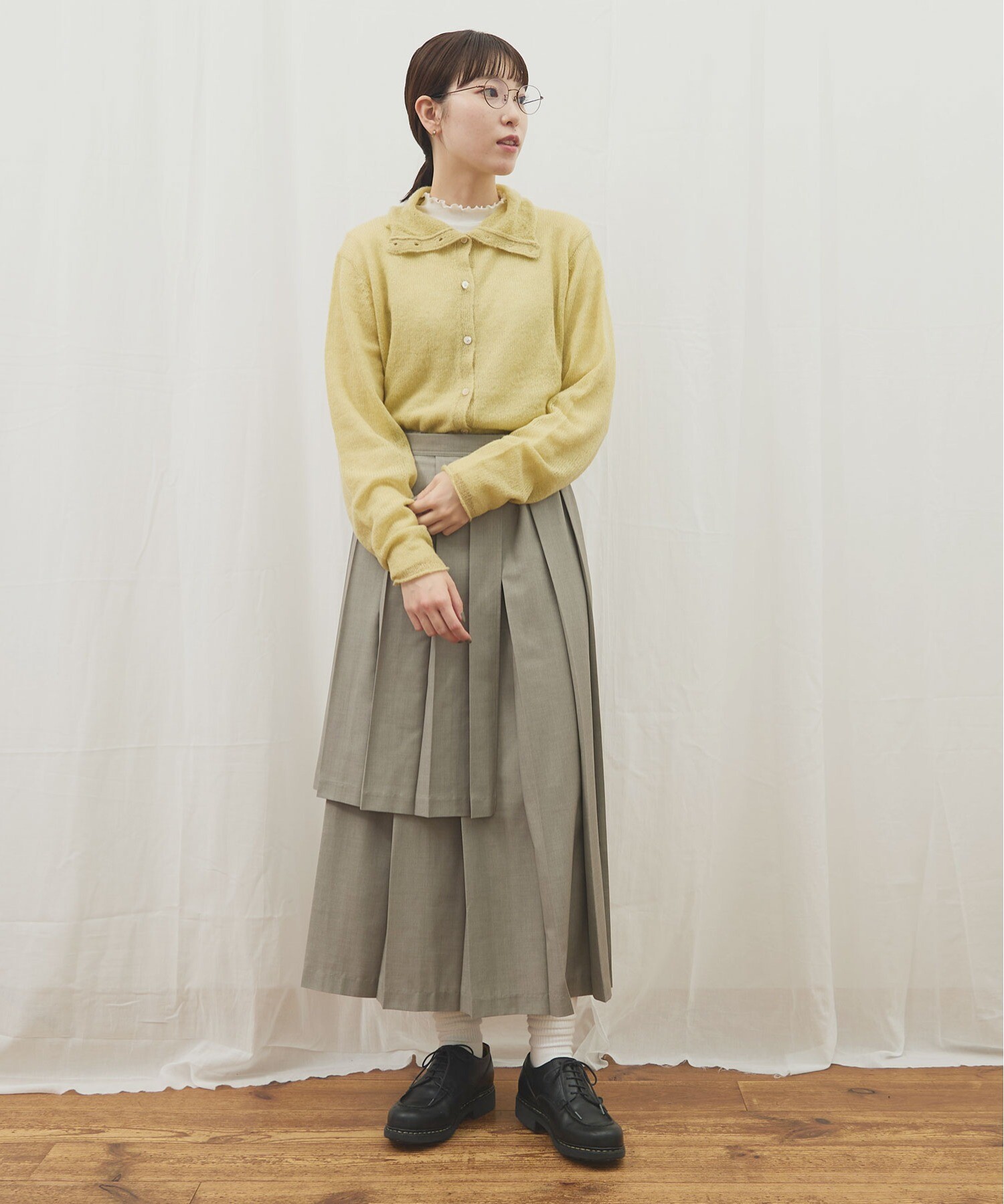 AMBIDEX Store 〇Bobo cardigan(F グレー): l'atelier du savon
