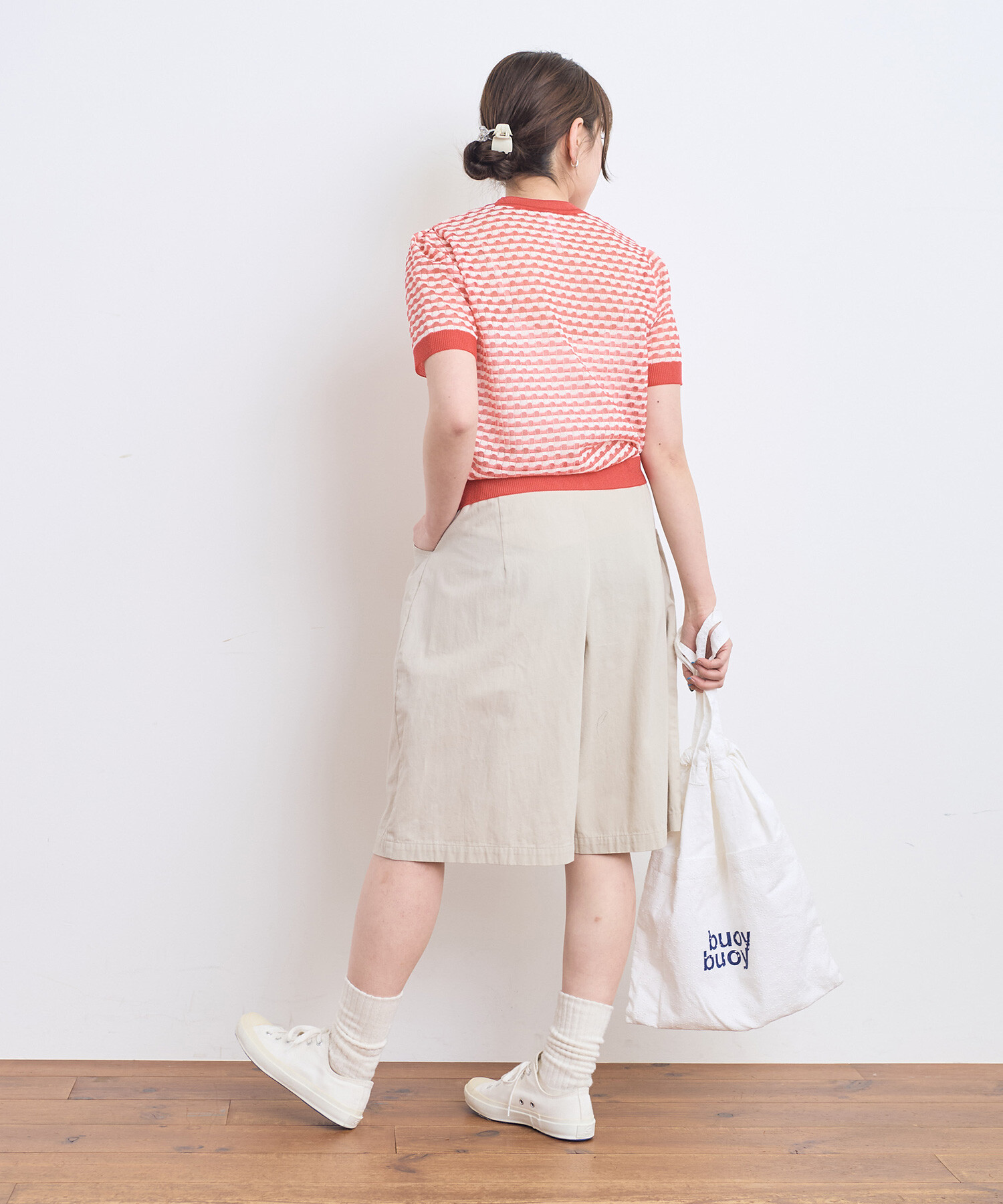 AMBIDEX Store 〇タックボーダー コンパクトプルオーバー(F コン