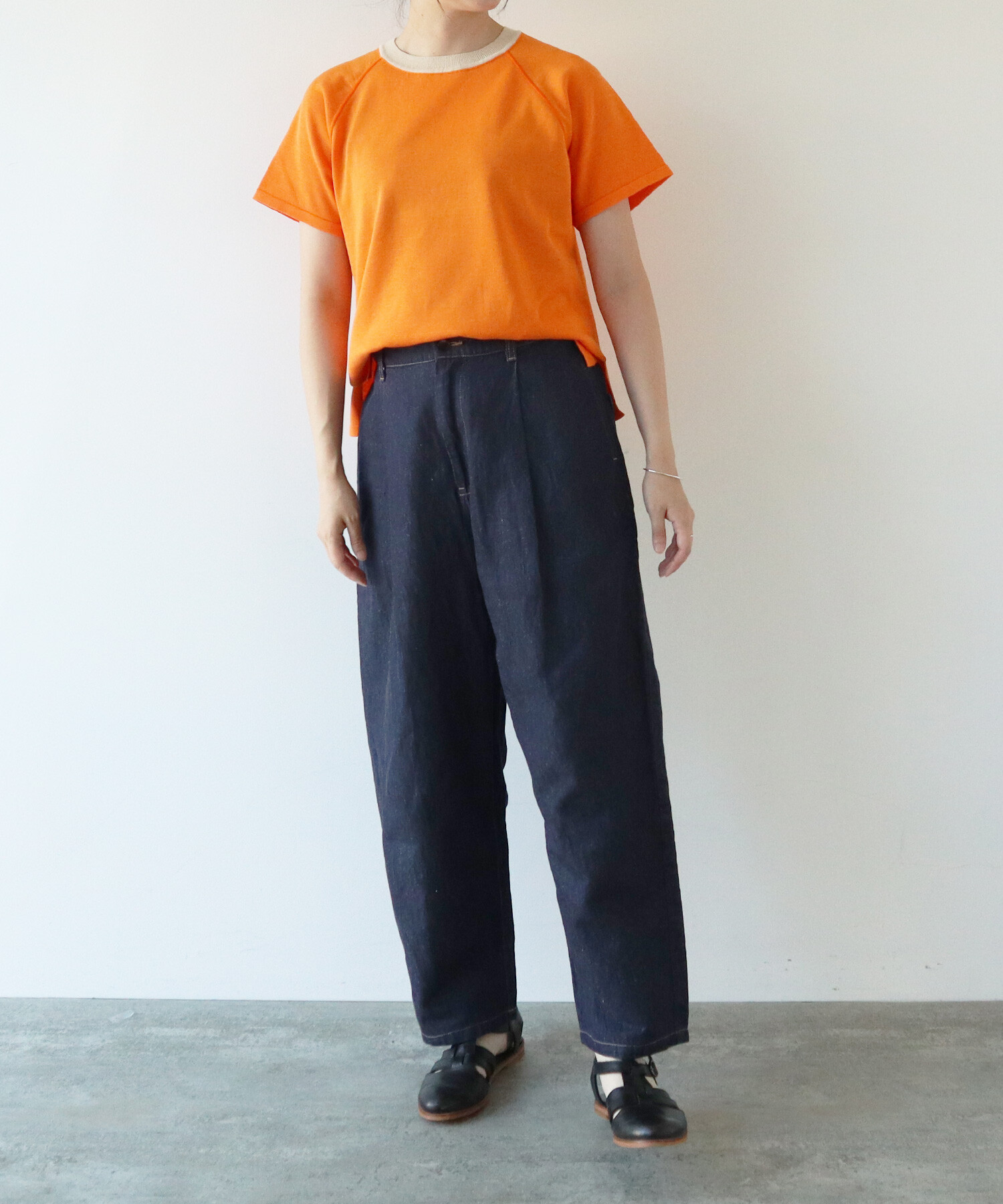 AMBIDEX Store ラグランニットTシャツ(F マルチ99): FLAT-cic-HATENA