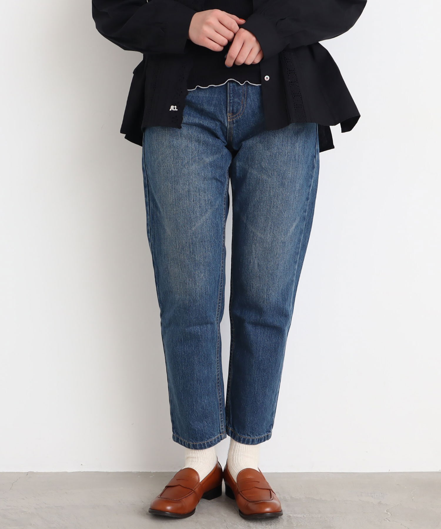 model:160cm 着用サイズ:0