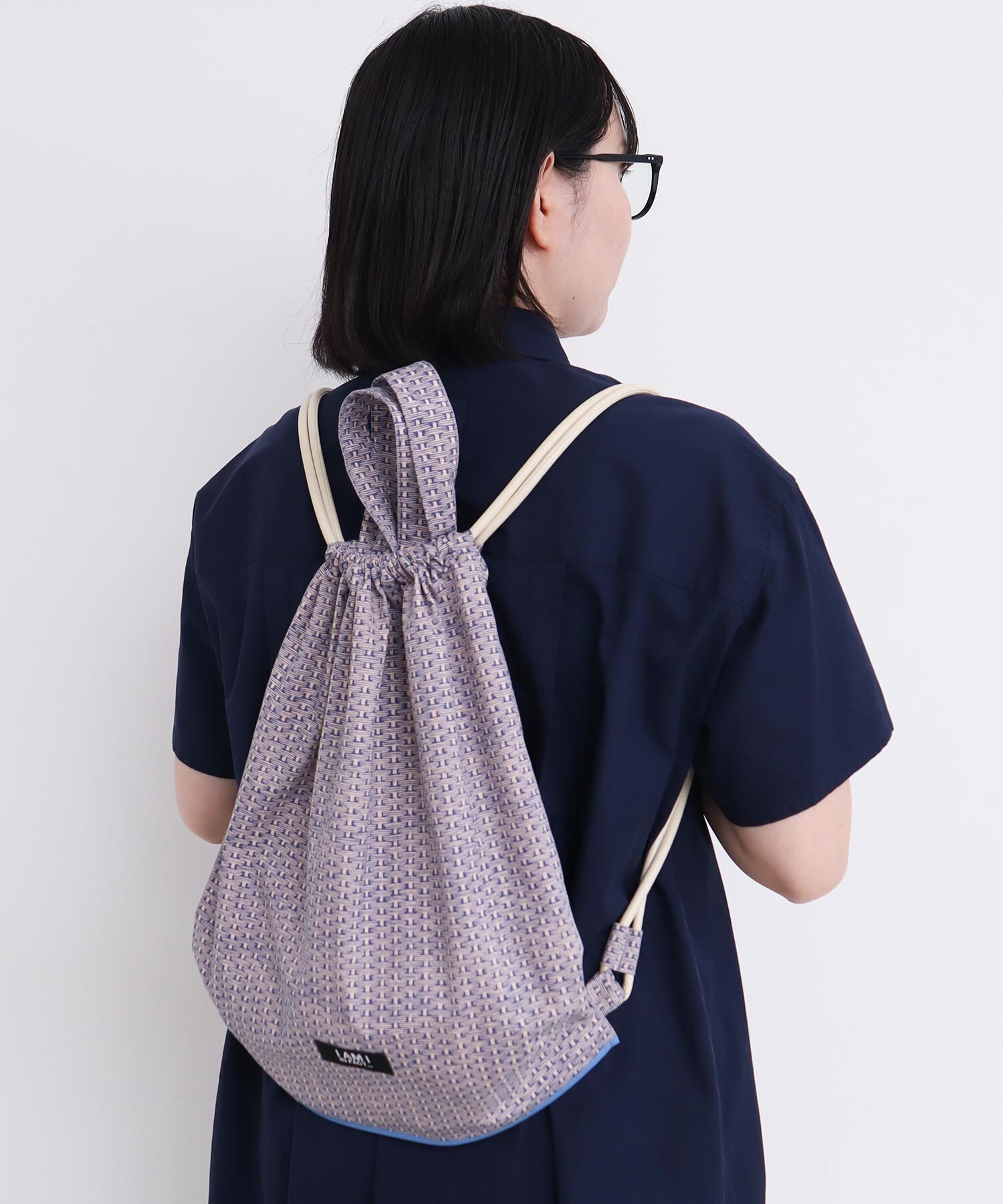 AMBIDEX Store 〇BASKET print ナップサック(F チャ): l'atelier
