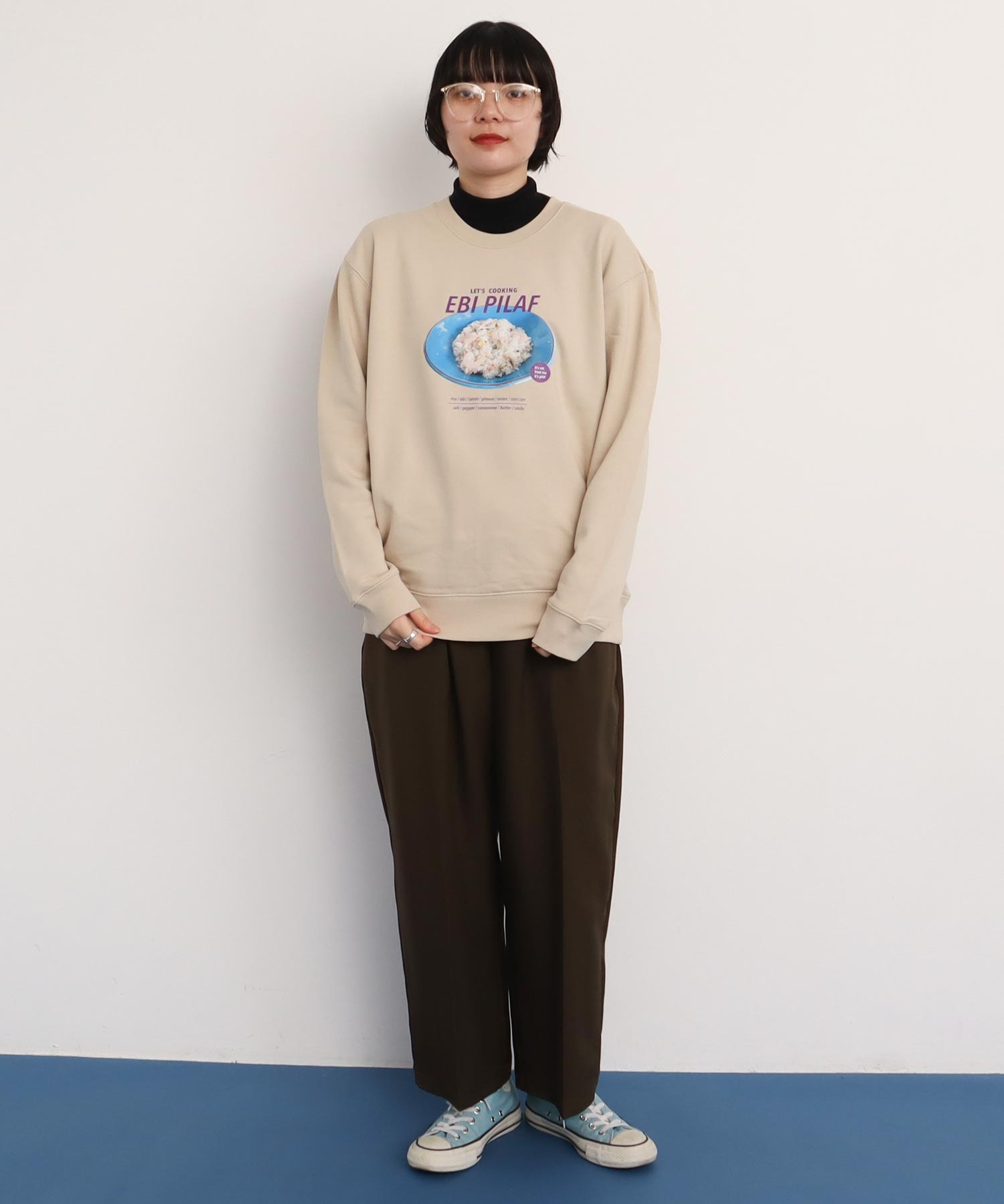 AMBIDEX Store ○EBI PILAF スウェット(F ピンク): l'atelier du