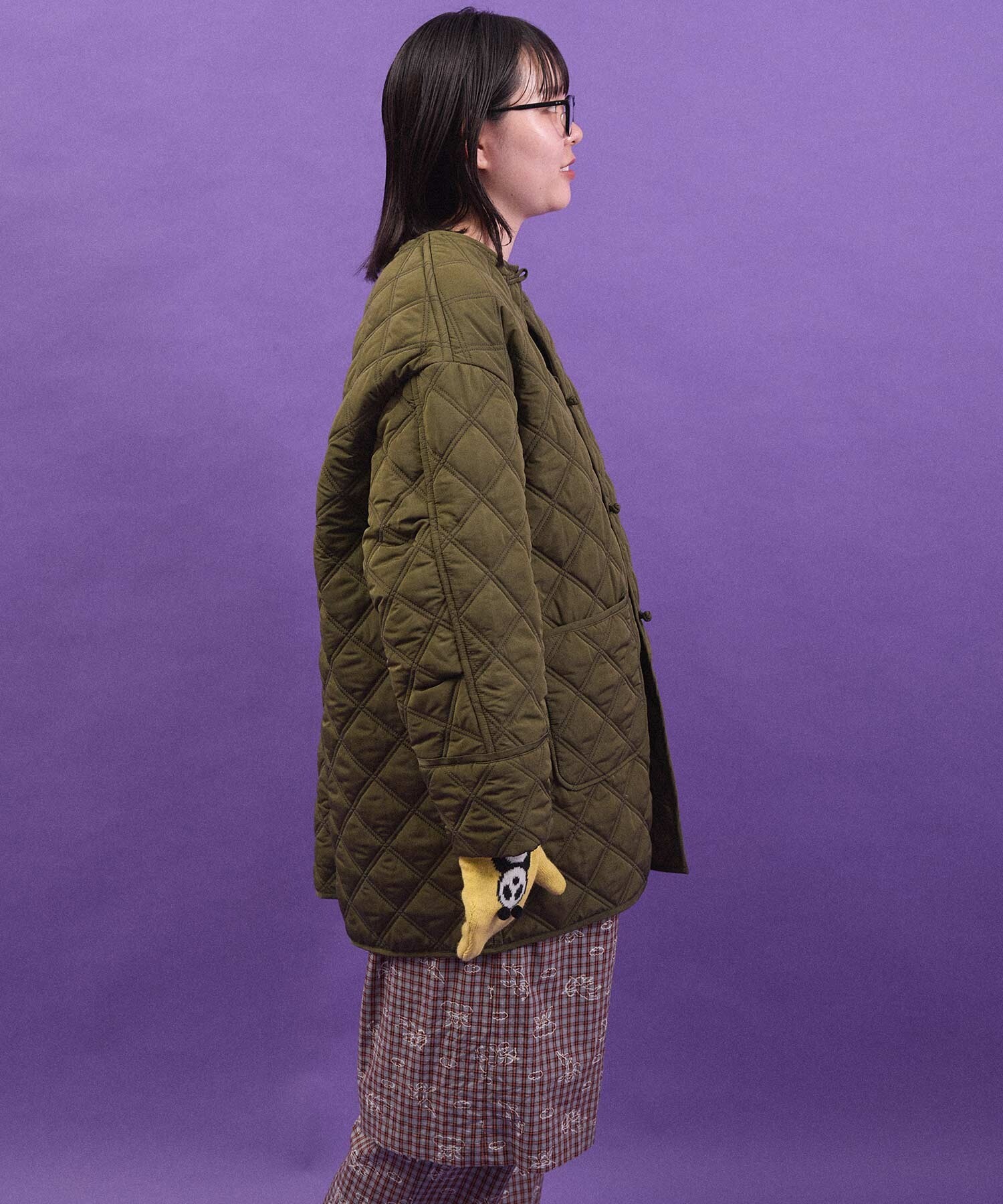 AMBIDEX Store QUILTING CHINA coat(F クロ): l'atelier du savon