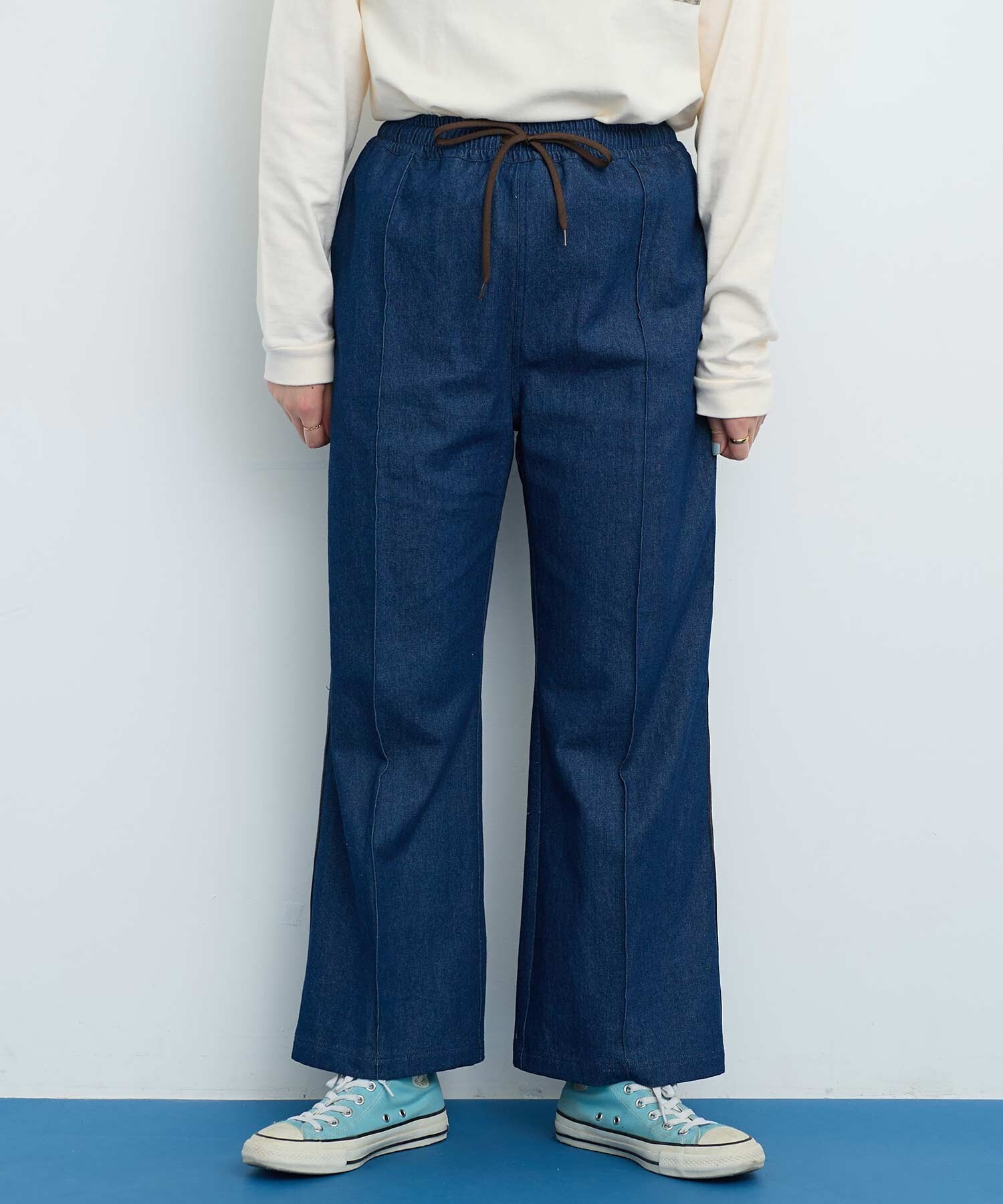 AMBIDEX Store 〇DENIM ラインパンツ(F コン): l'atelier du savon