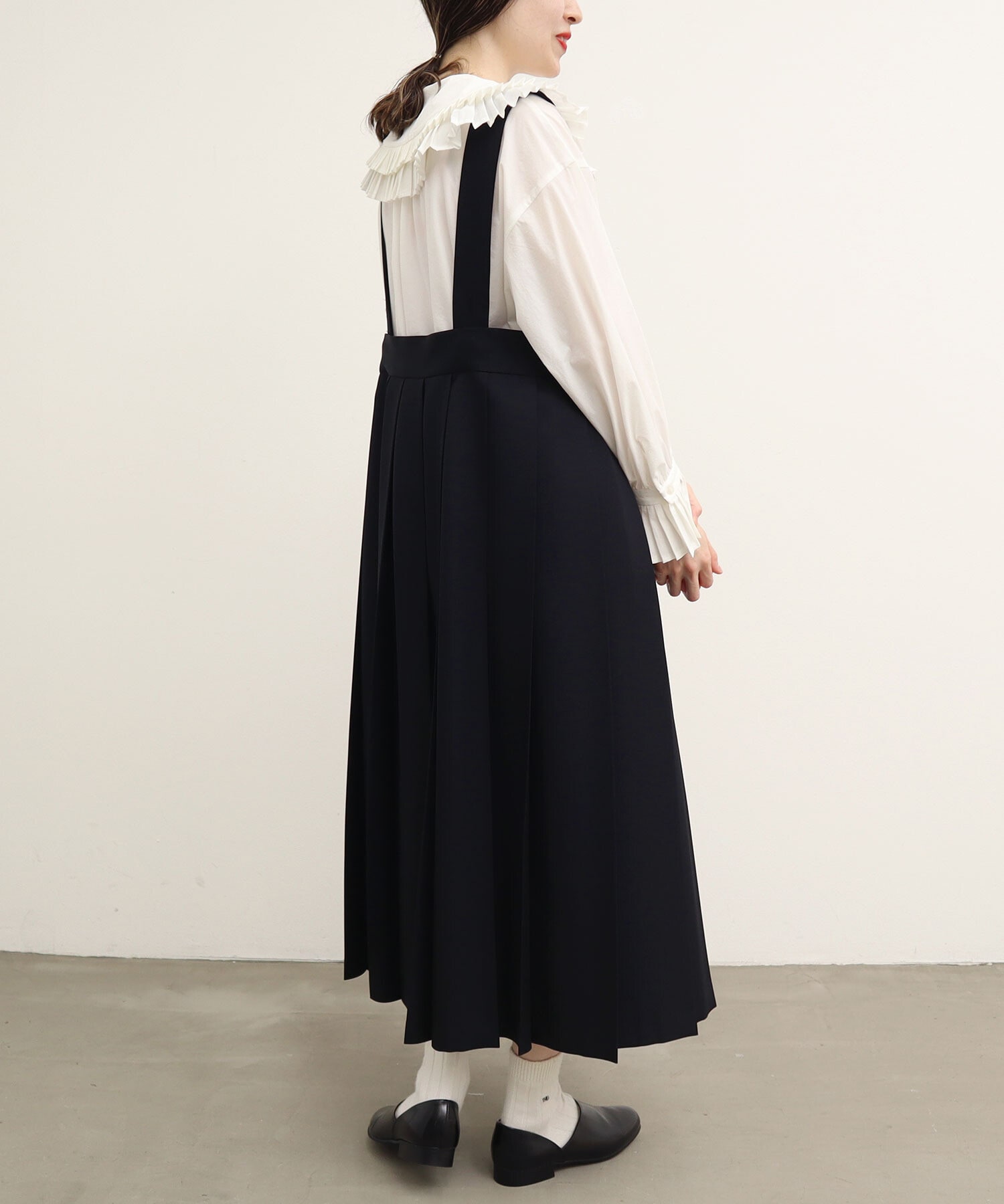 AMBIDEX Store △○OJO suspender pleats skirt(F クロ): l'atelier du 