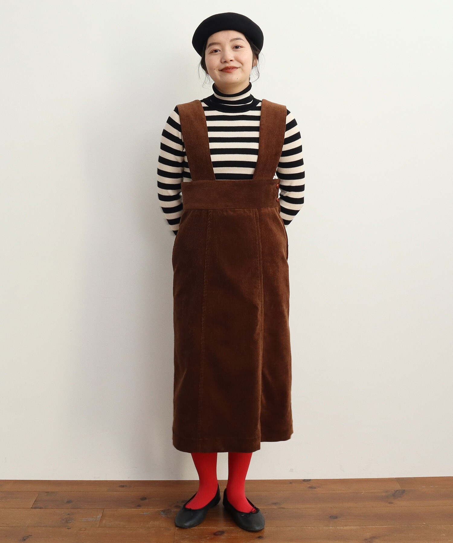 AMBIDEX Store ○8Wコールディアモイスト 吊りスカート(F コン): Dot