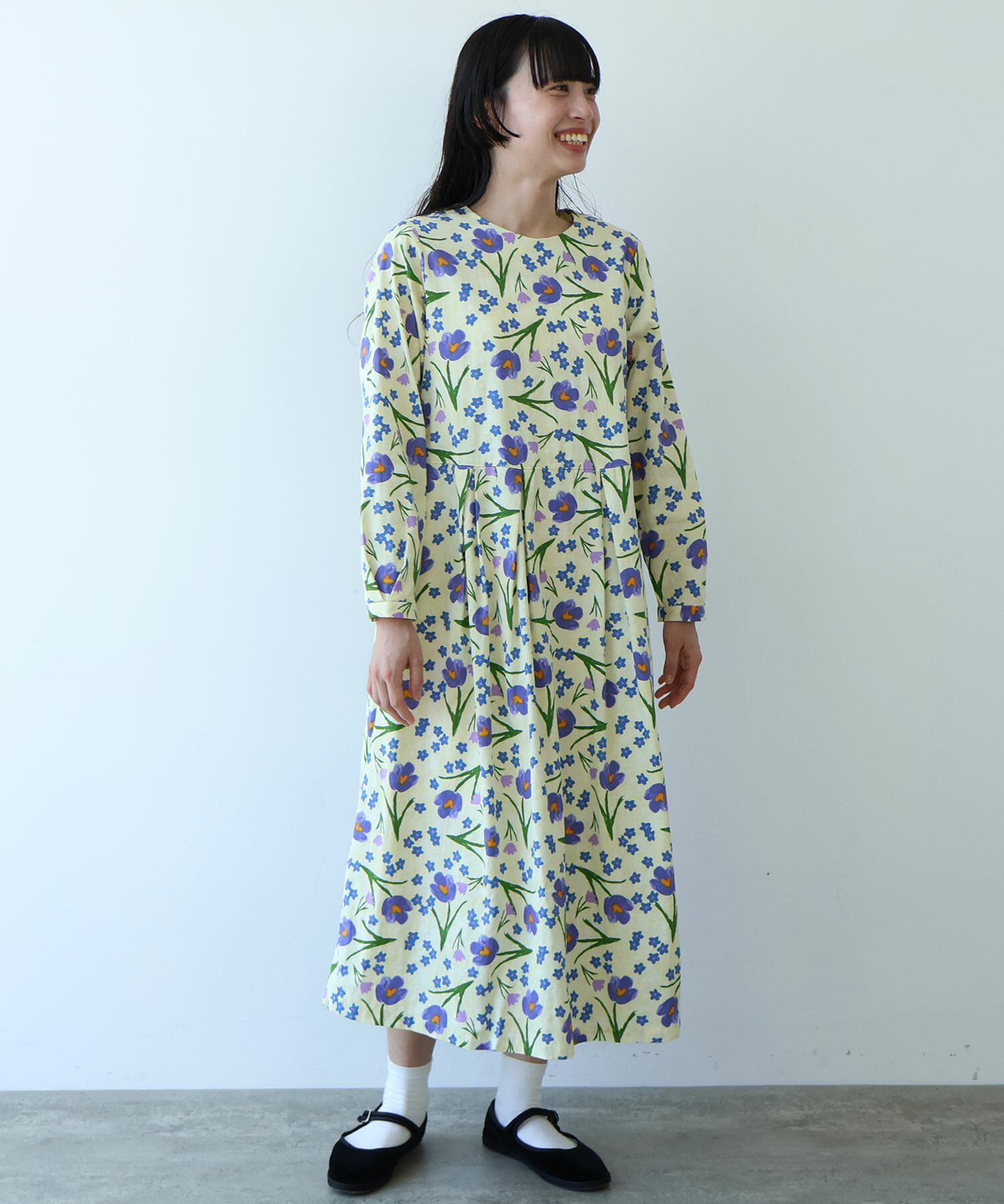 AMBIDEX Store 【予約販売】〇 クロッカスプリント ワンピース(F