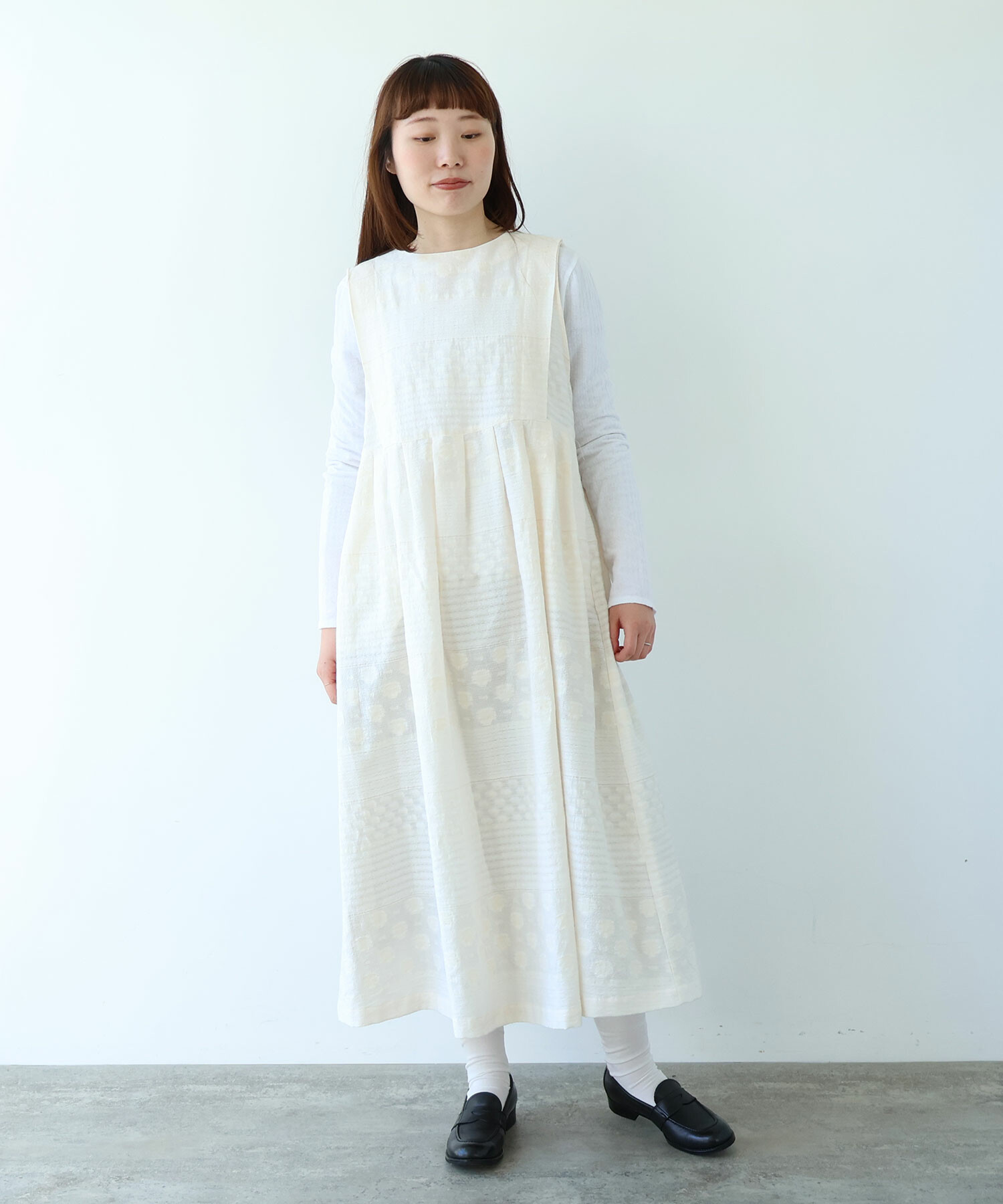 bulle de savon ビュルデサボン マーガレット　ジャカード スカート bulle de savon（ビュルデサボン）の「○マーガレットジャカード