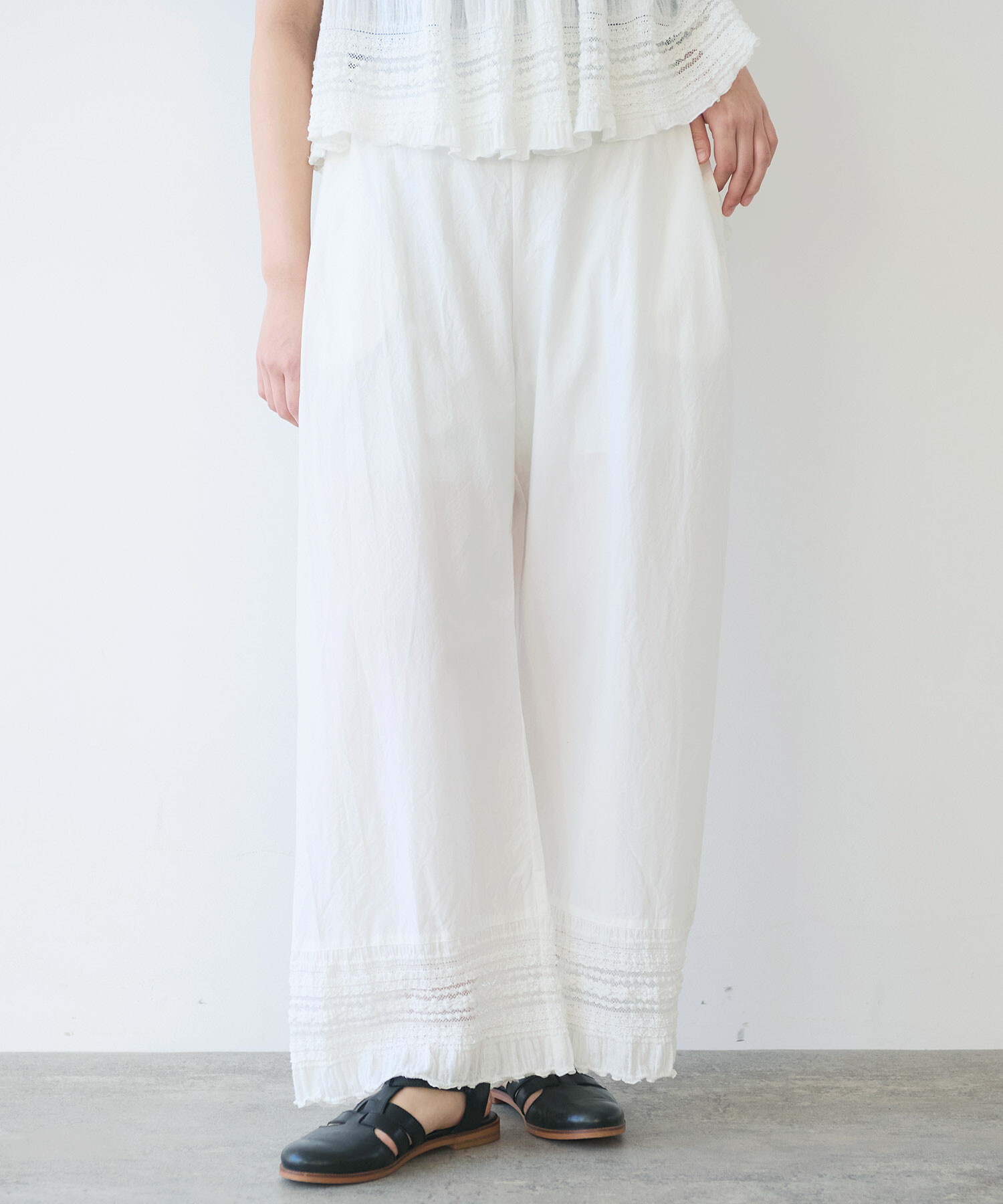 AIE FRB パンツ 刺繍入りベロア細ラインPT|RETRO GIRL | RETRO GIRL ONLINE