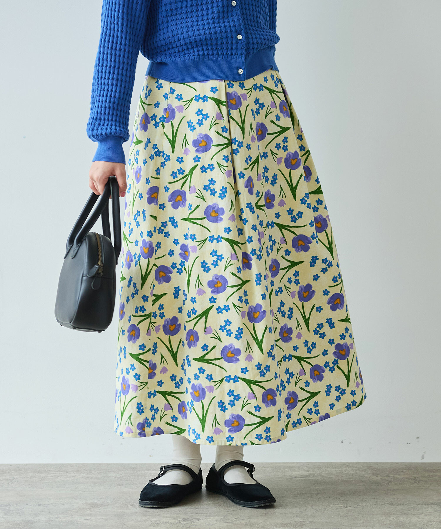 AMBIDEX Store 【予約販売】〇 クロッカスプリント スカート(F キナリ