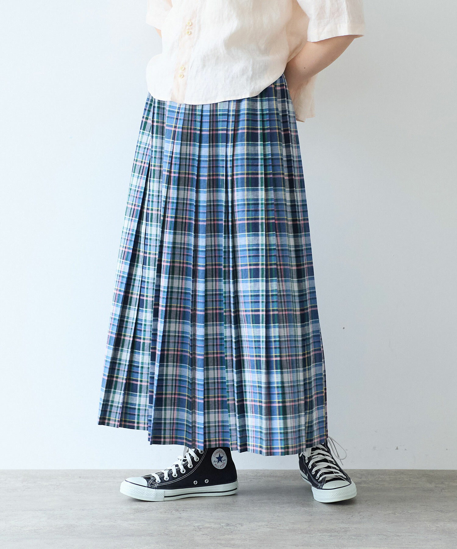 アオチェック model:162cm