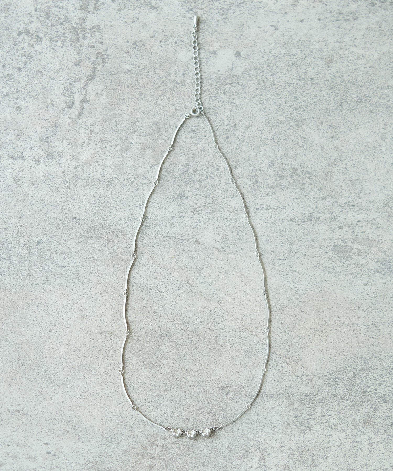 AMBIDEX Store ツキミソウ ネックレス(F シルバー): bulle de savon