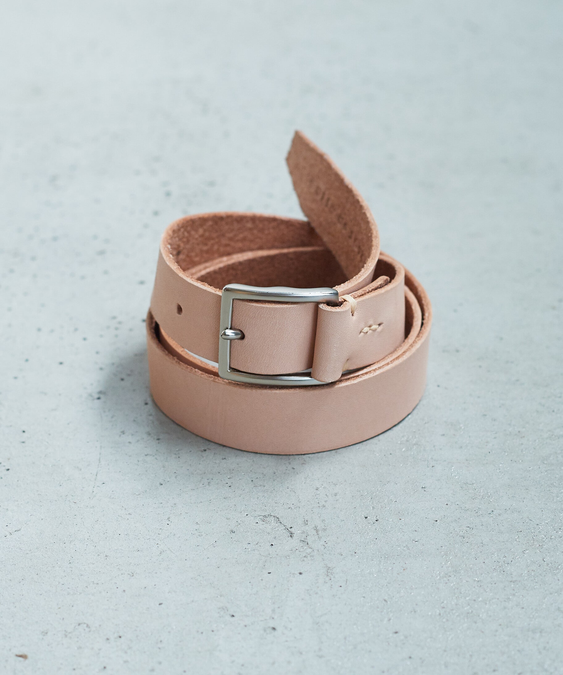 AMBIDEX Store △stitch leather belt(F ライトグリーン): bulle de savon