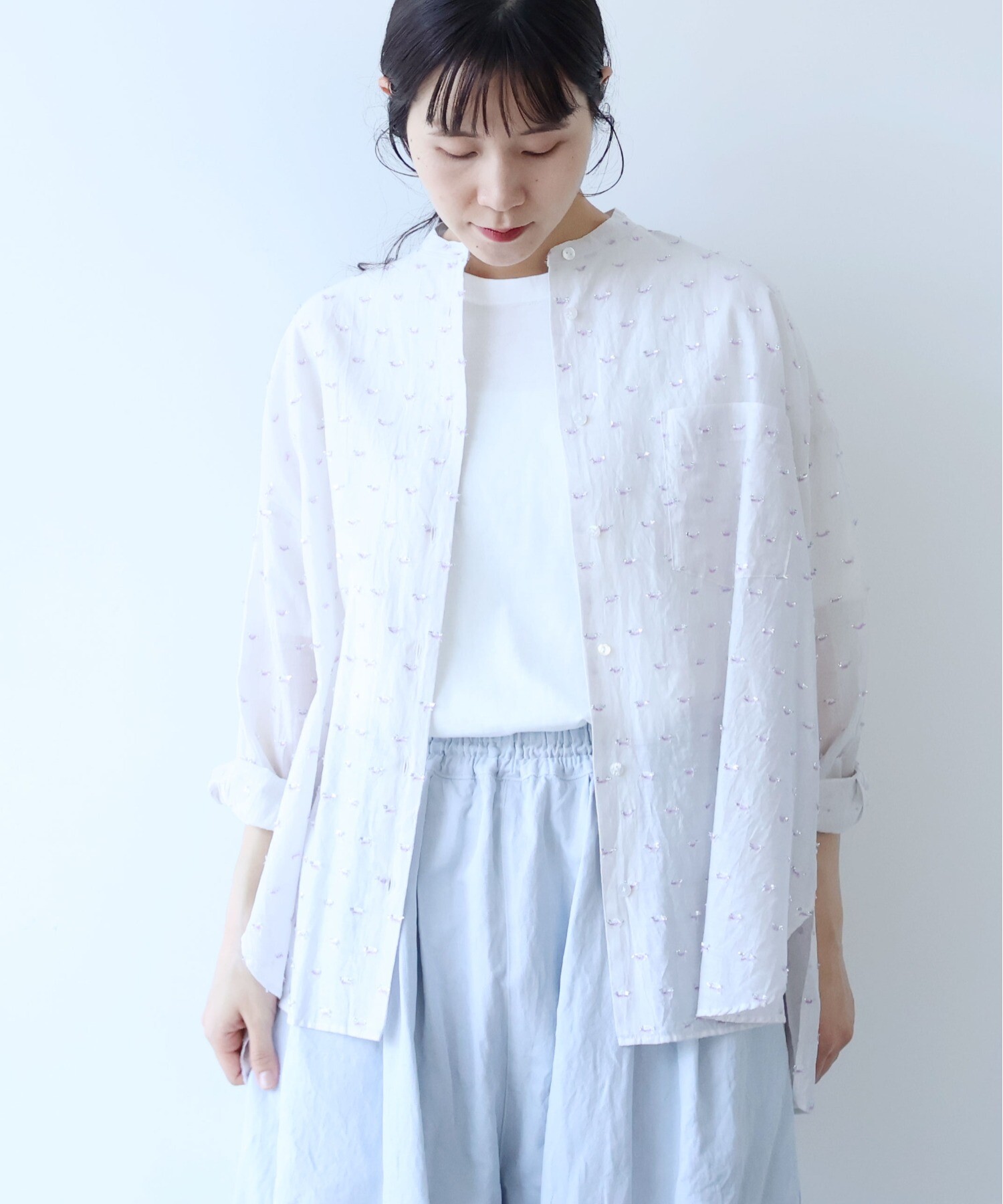 ピンク model:163cm