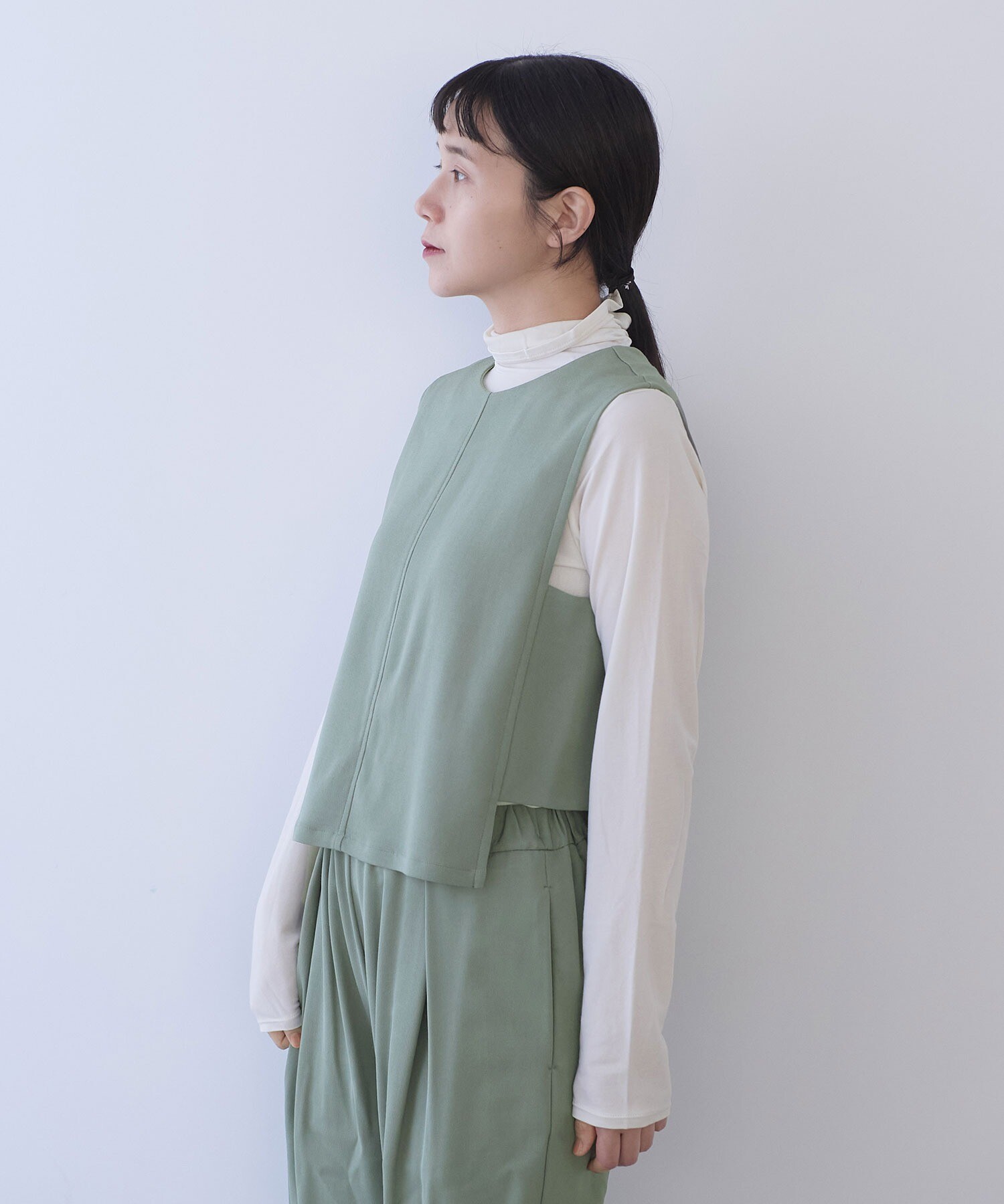 AMBIDEX Store レーヨンウール ベスト(F コン): yuni