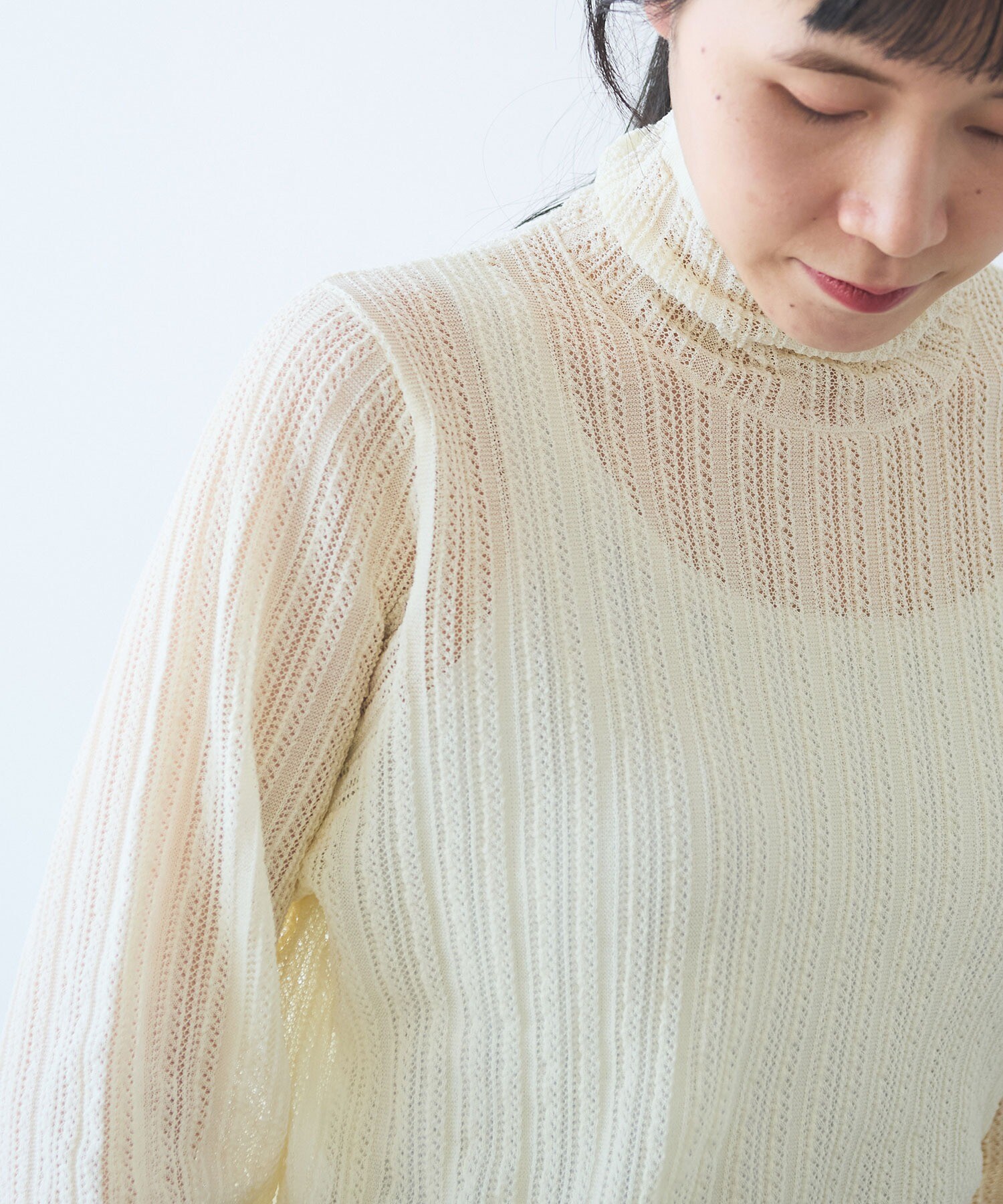 AMBIDEX Store 【予約販売】○コットン/ナイロン sheer stripes
