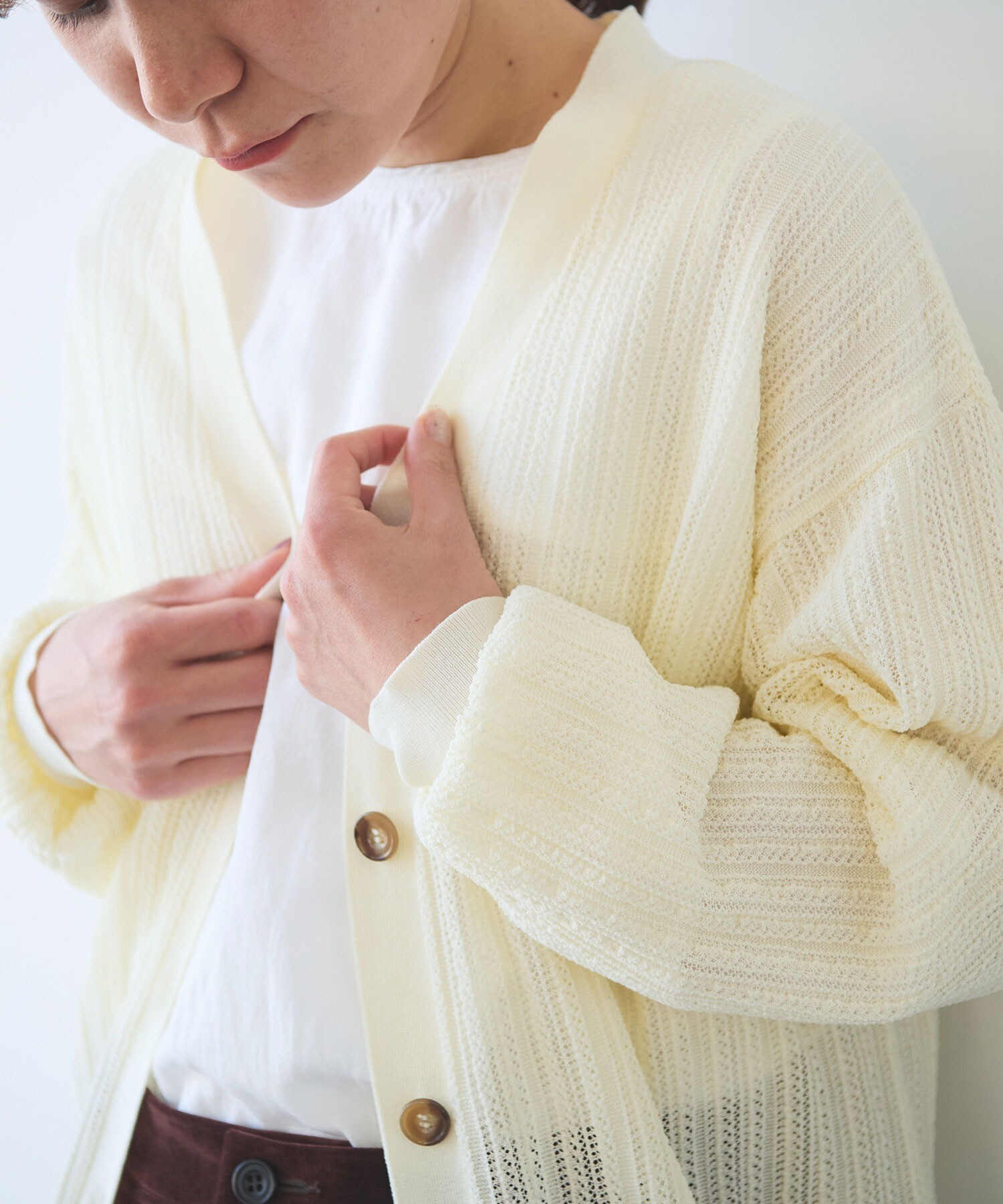 AMBIDEX Store 【予約販売】○コットン/ナイロン sheer stripes