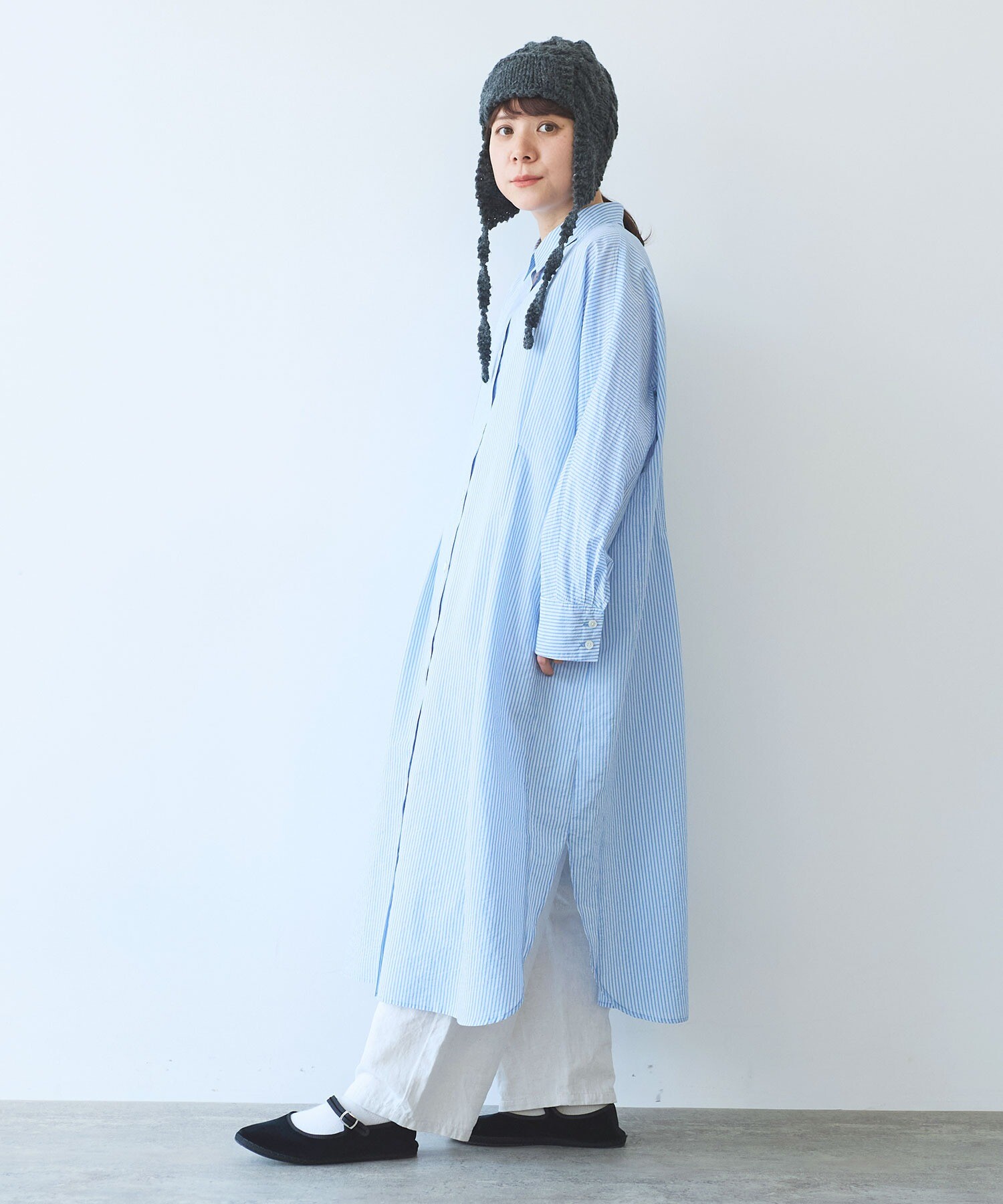 yuni Cupra/Cotton/Linen シャツワンピース yuni シャツワンピース ウォッシュリネン ワンピース : ZOZOTOWN