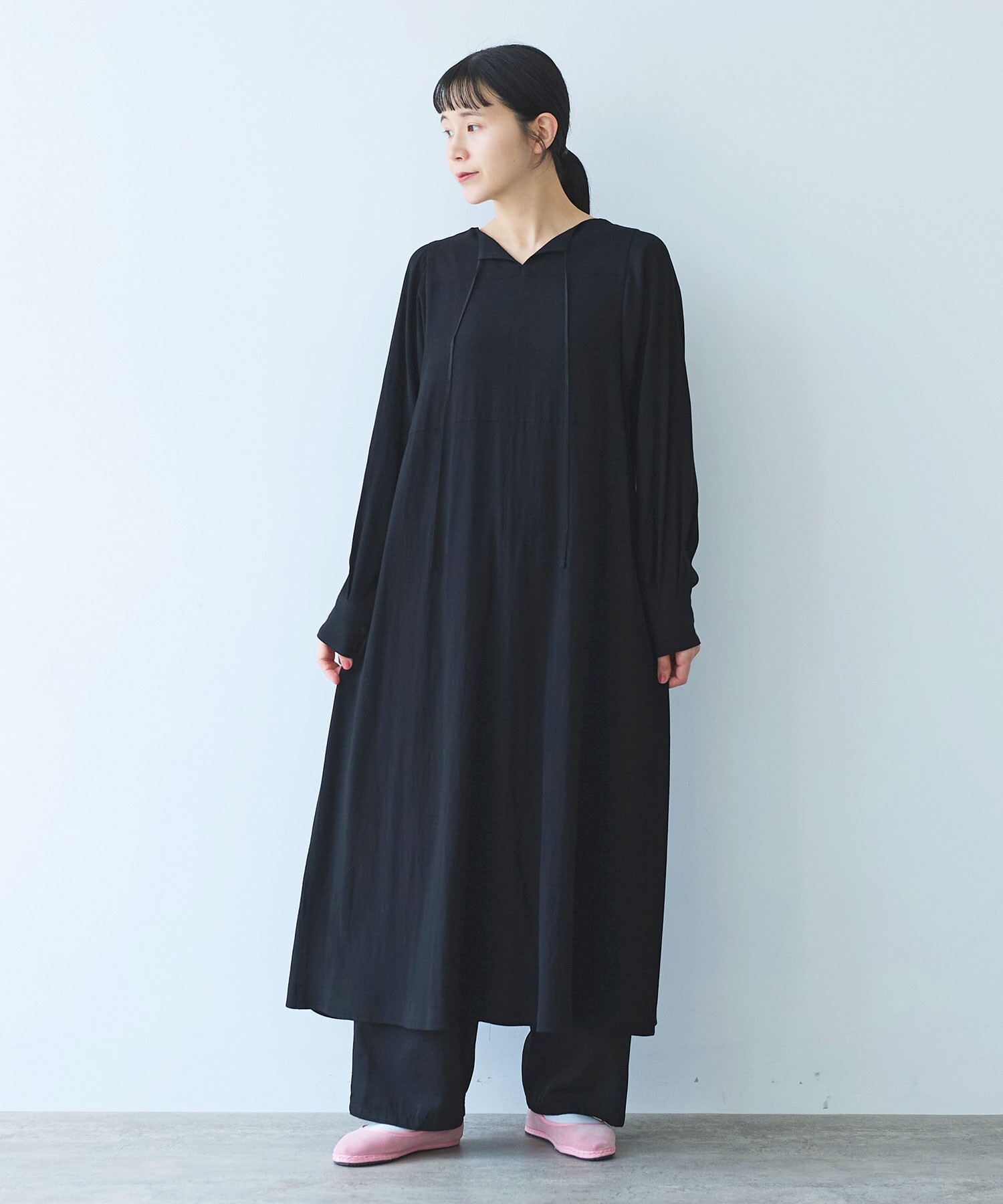 ワンピース YOON*size100 AMBIDEX Store 【予約販売】○レーヨンウール 2way ワンピース(F