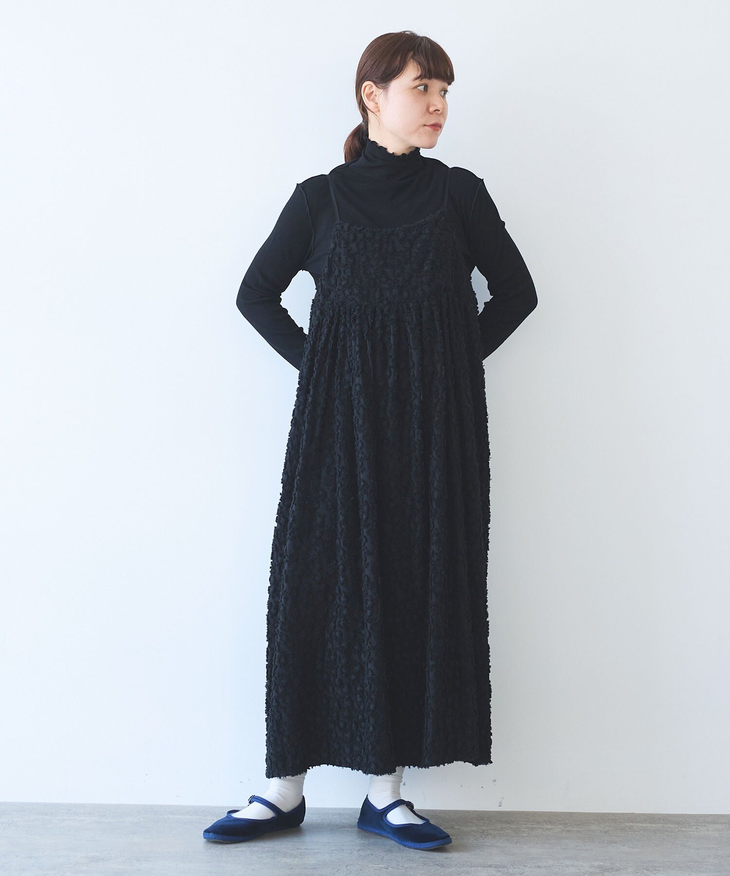 ワンピース utayo1119 AMBIDEX Store 【予約販売】○hana dot ジャカード キャミソール