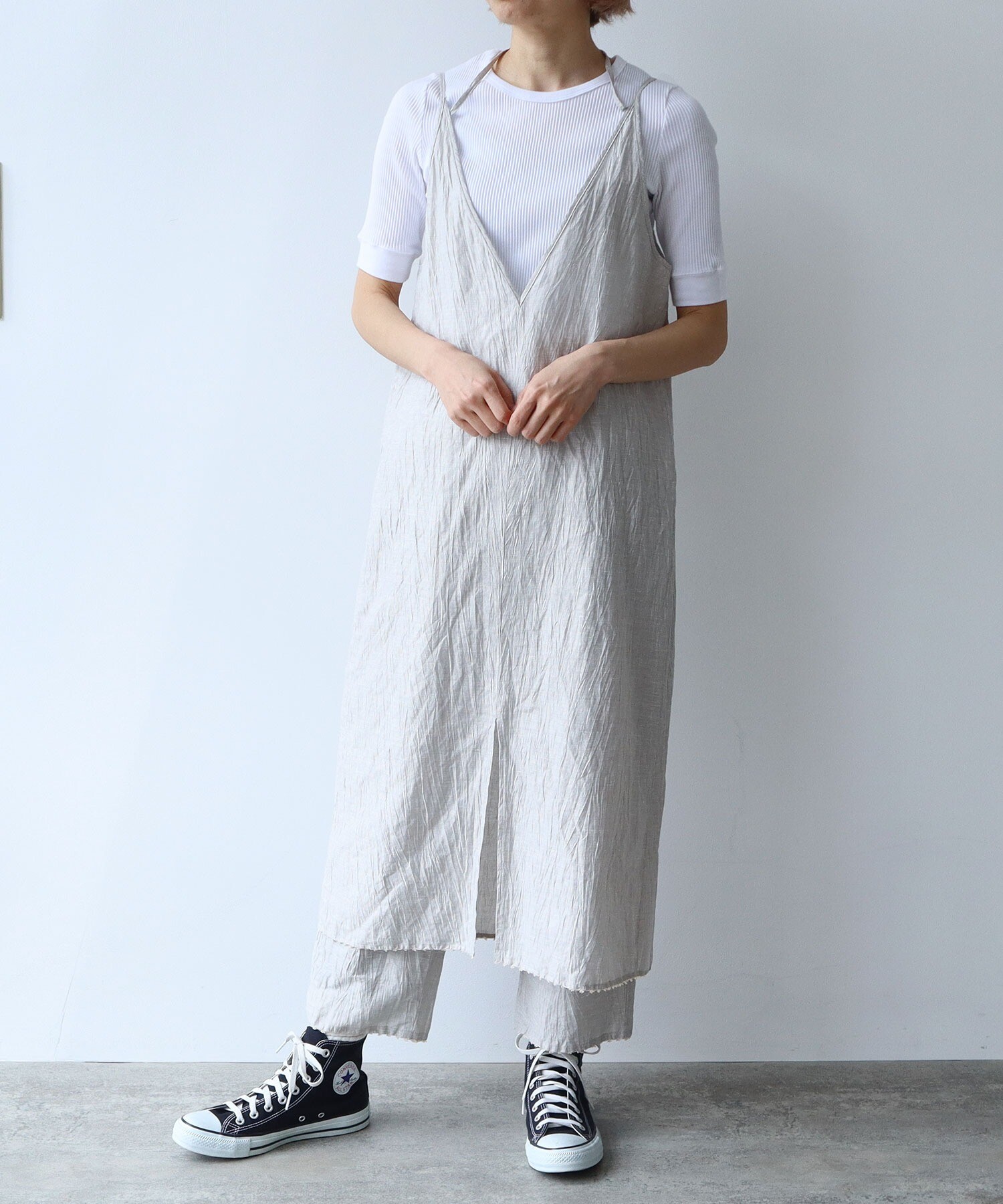 AMBIDEX Store ○washer petti ワンピース(F サックス): yuni