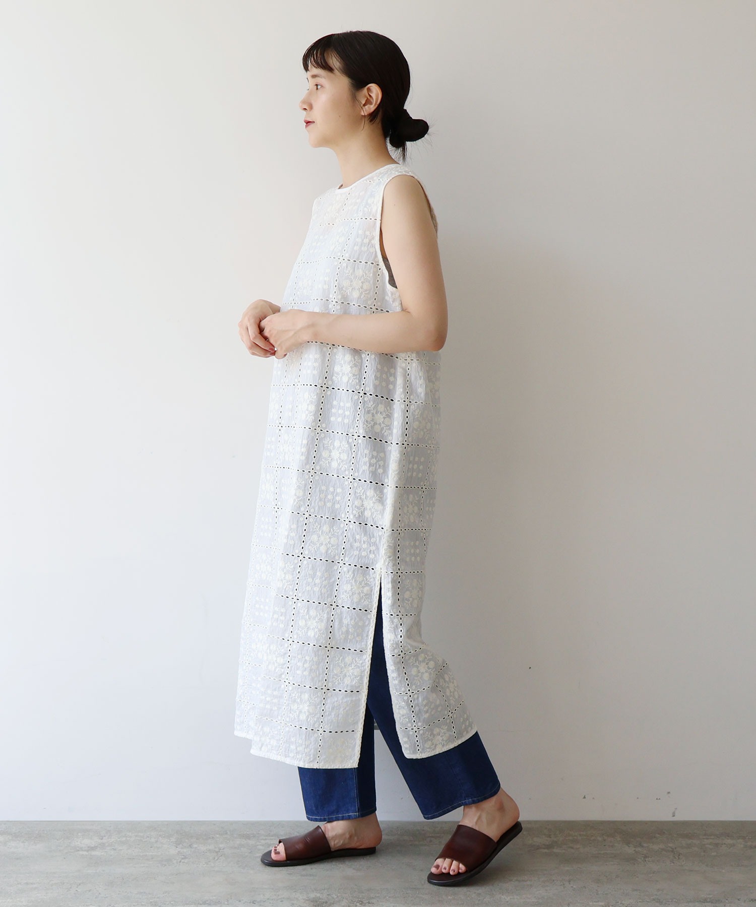 定価14万円+tax mame Tulle Embroidered ワンピース セール】 seya. EMBROIDERED ワンピース （ロング・マキシ丈