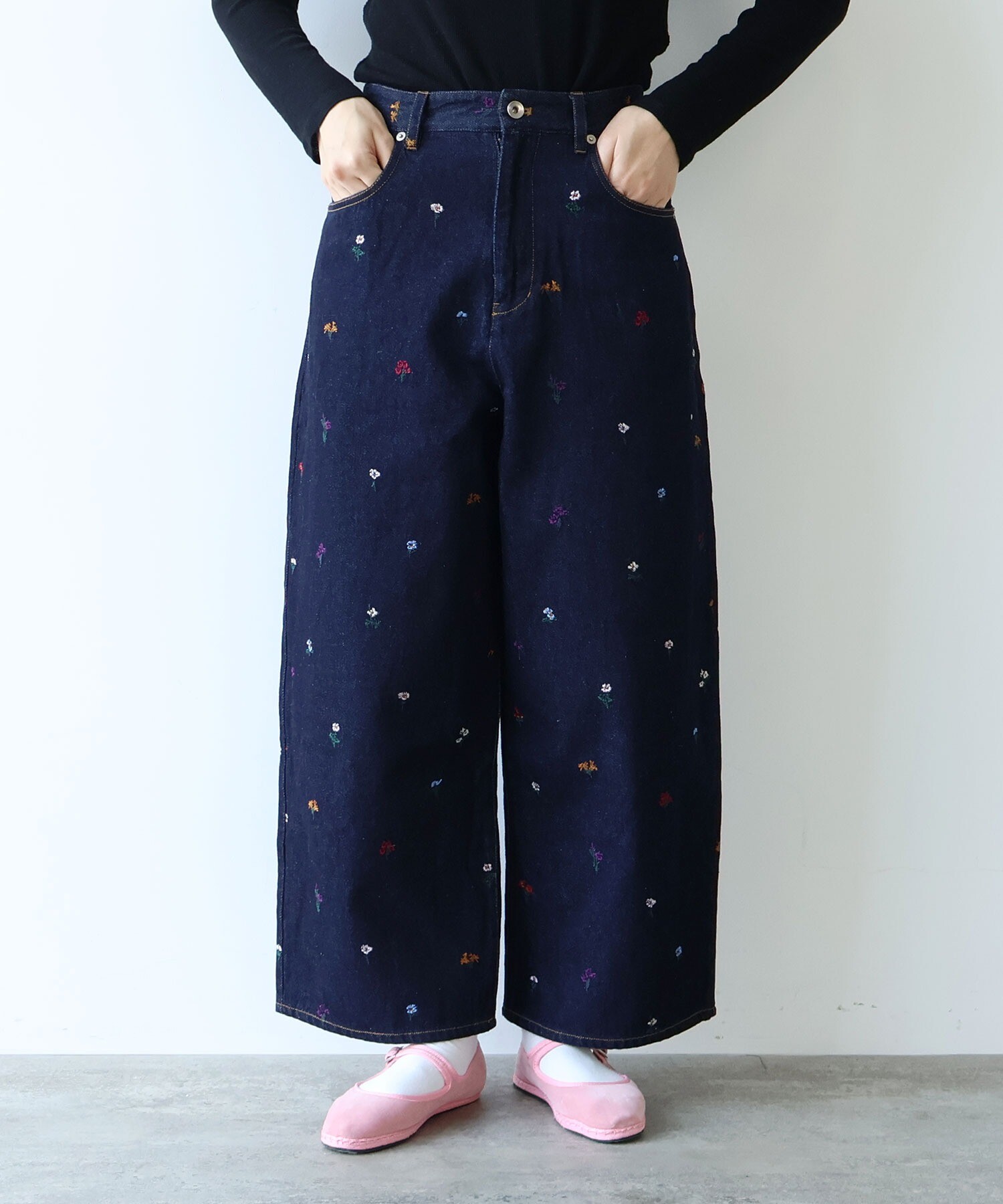 インディゴ model:163cm 着用サイズ:M