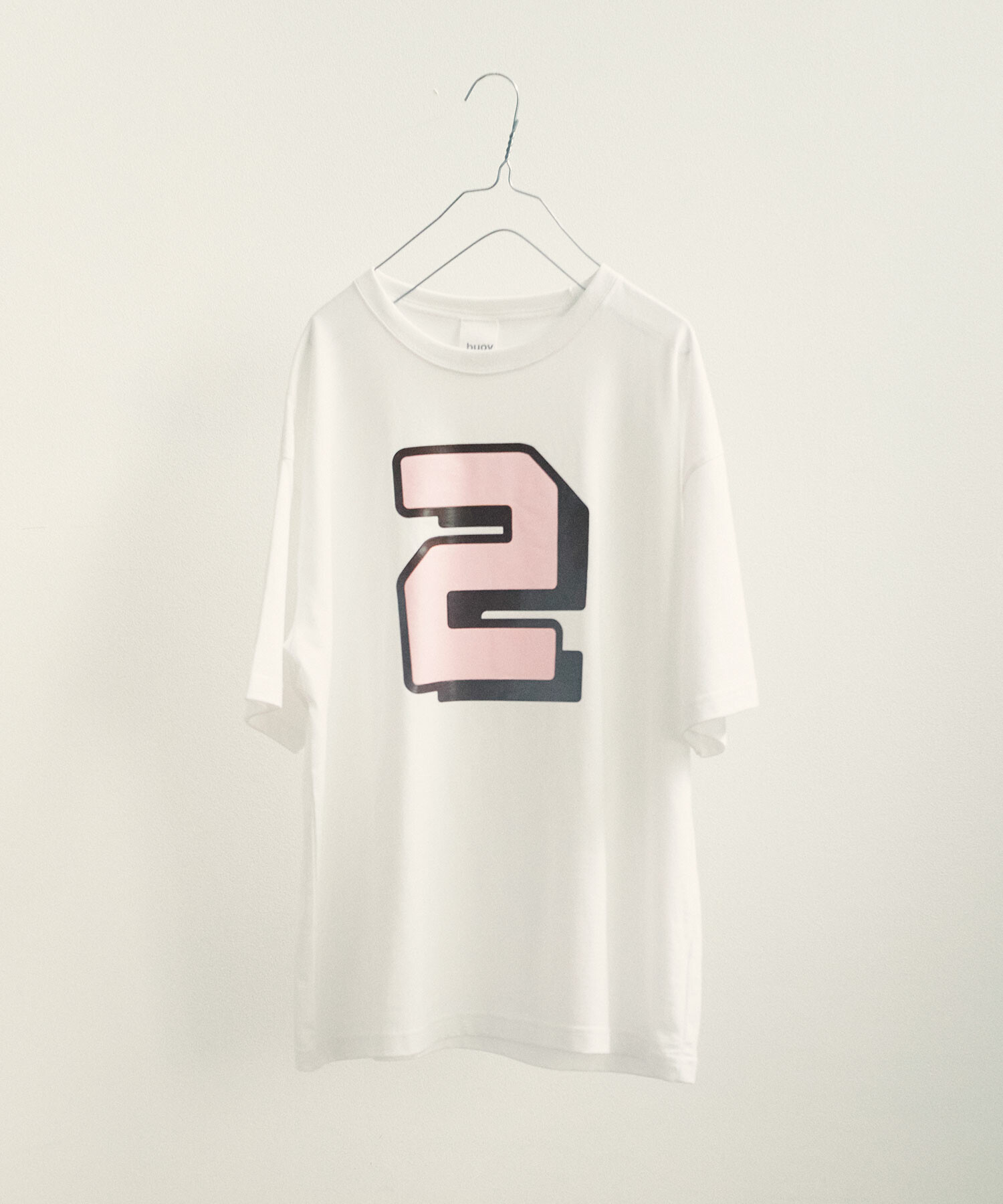 AMBIDEX Store ○number 2 T-シャツ(F WHITE): FLAT-cic-HATENA