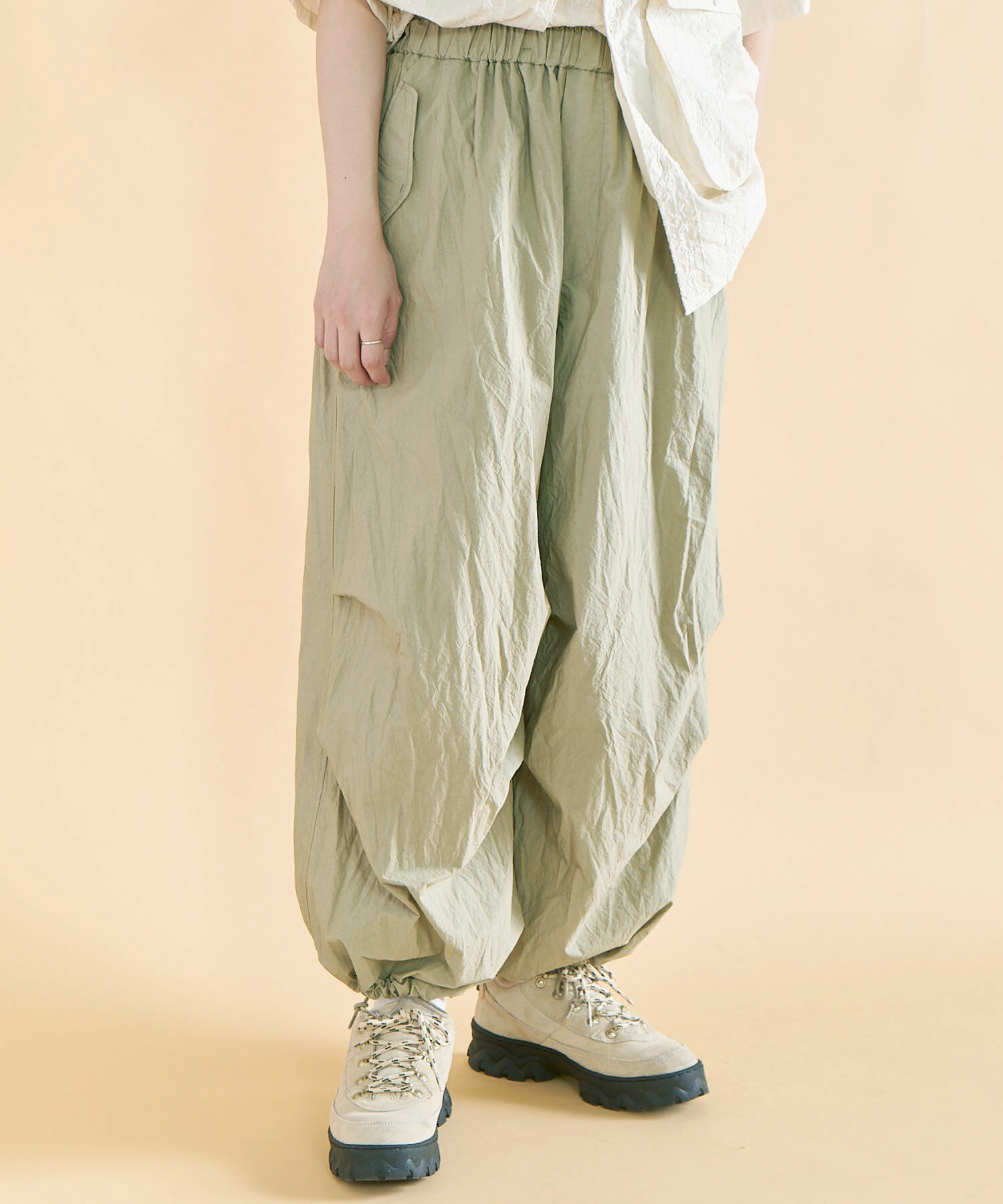 AMBIDEX Store ○タイプライター CARGO パンツ(F LIGHT KHAKI): FLAT-cic-HATENA