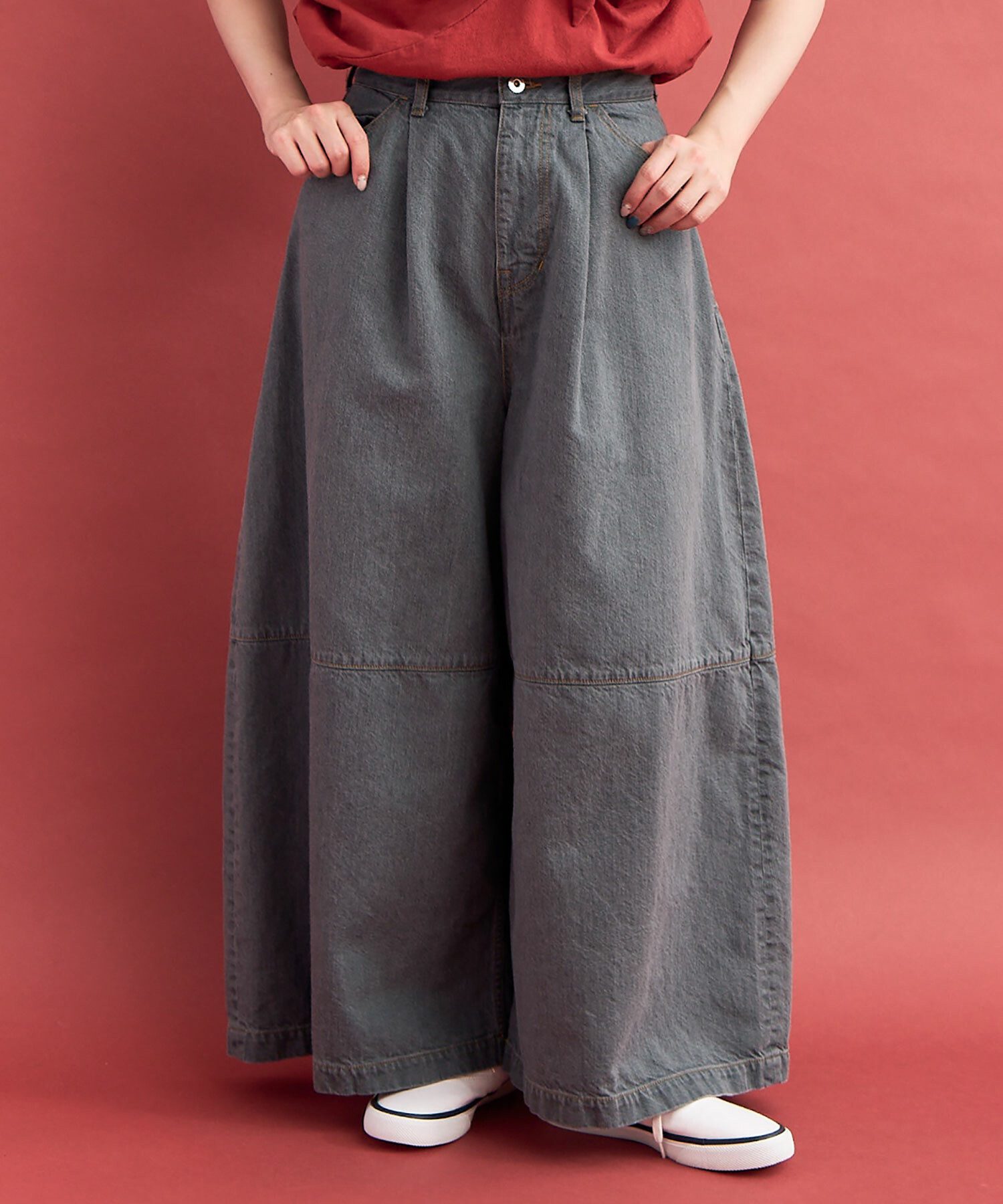 パンツ 555 AMBIDEX Store 【予約販売】○12ozDENIM HAKAMA パンツ(F DEEP