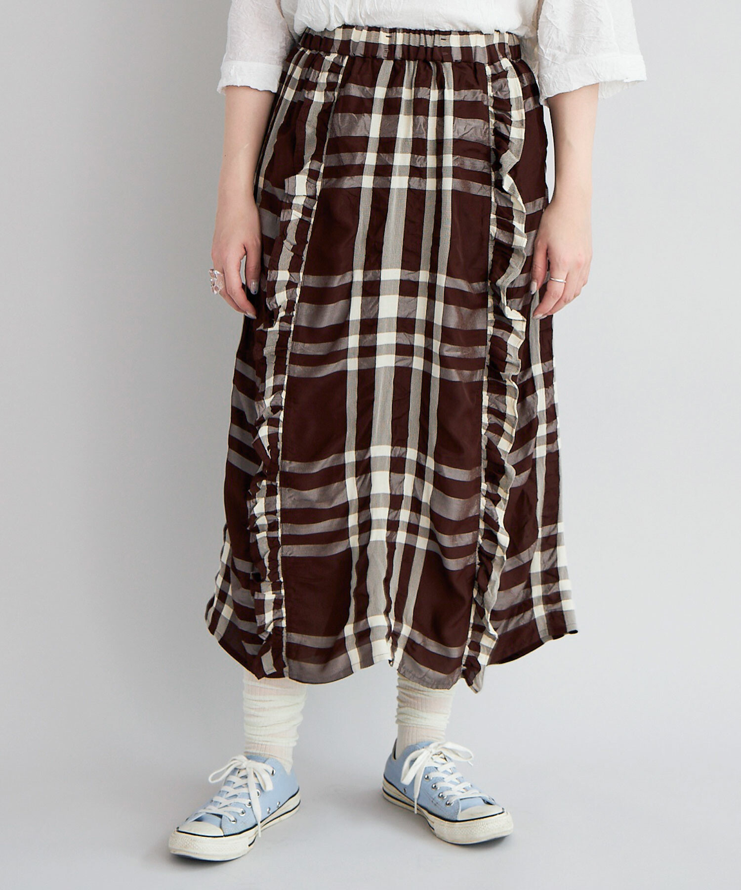 DARK BROWN model:164cm