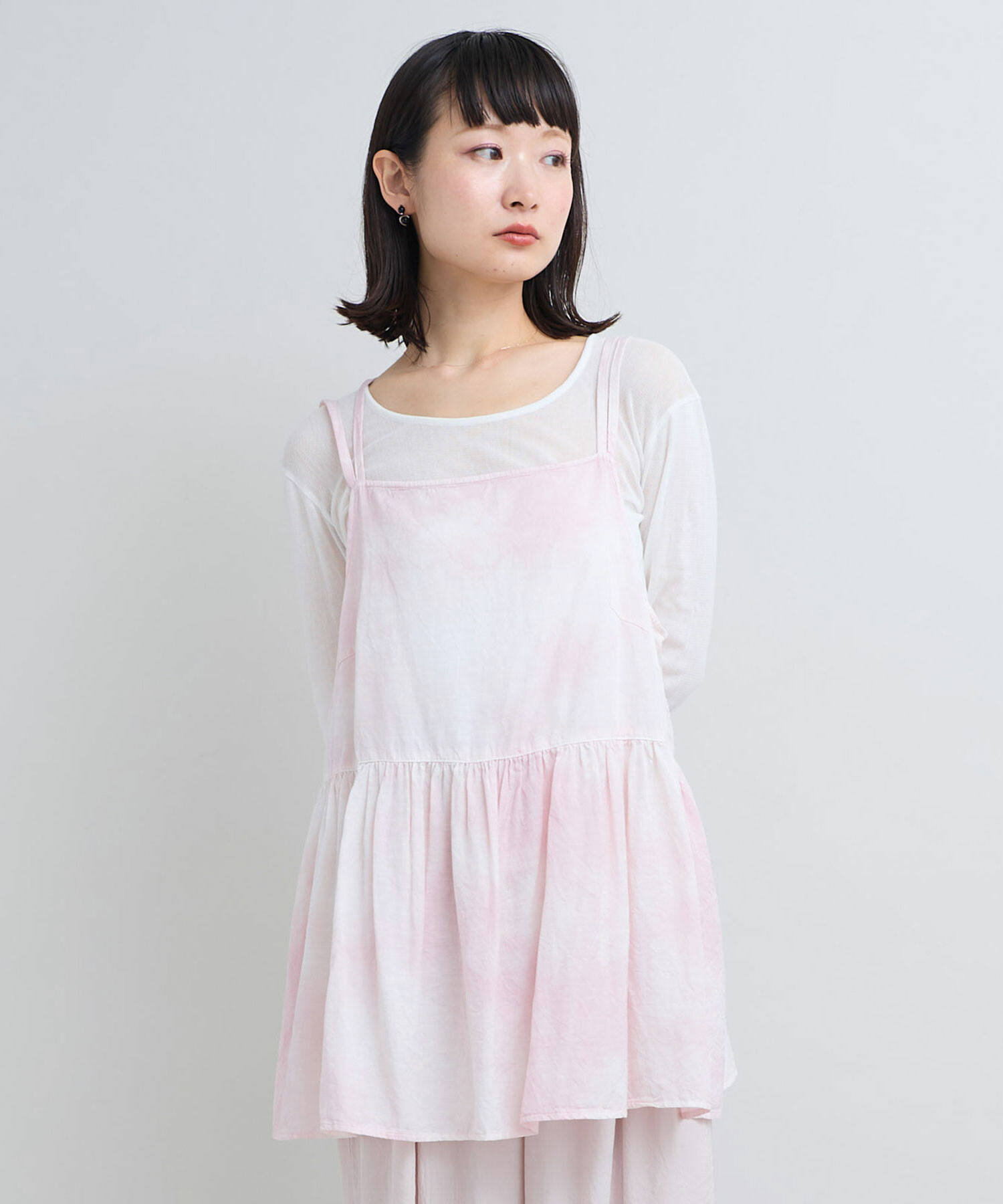 AMBIDEX Store 【予約販売】キュプラコットンラチネ 無回転染めキャミ