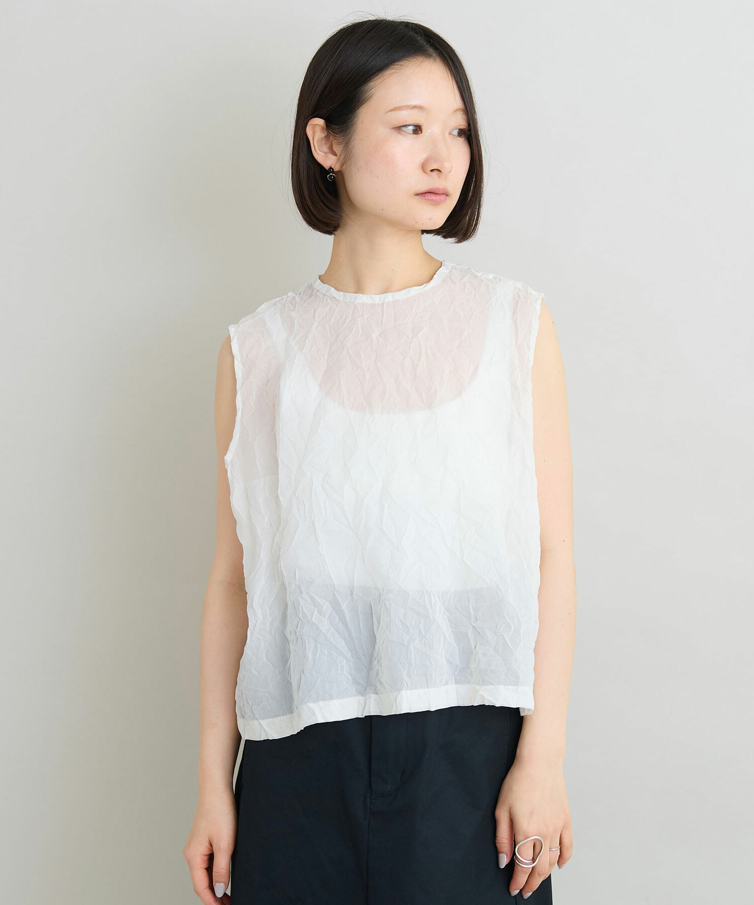 AMBIDEX Store 〇シアーローン キャッチワッシャー ノースリ