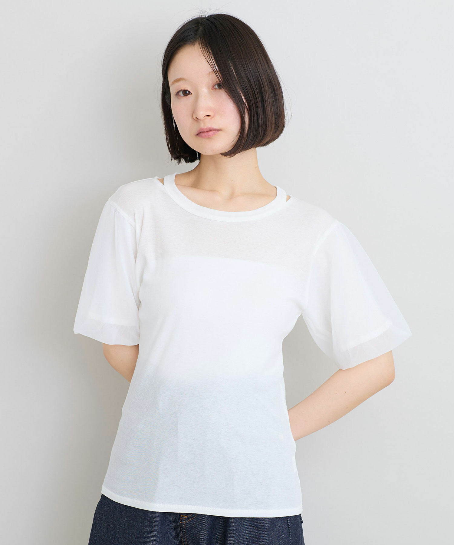 AMBIDEX Store 【予約販売】〇強撚フライス レイヤースリーブ
