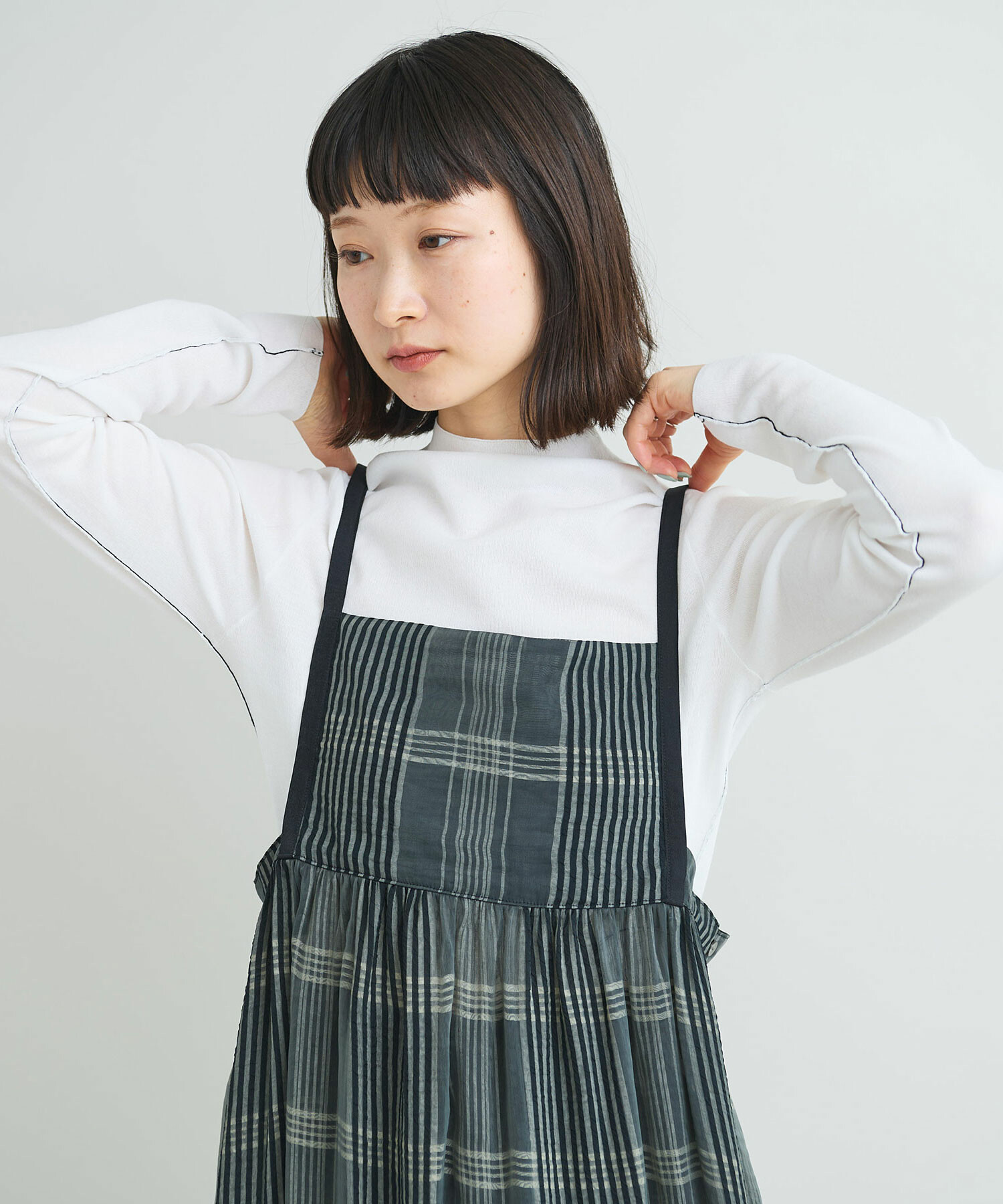 AMBIDEX Store 〇ガスコットンスムース ハーフネック プルオーバー(F