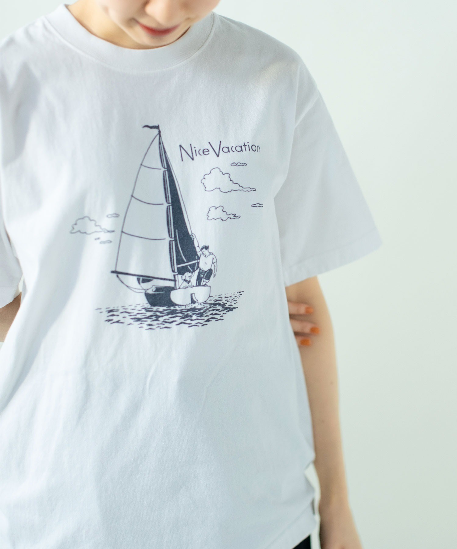 AMBIDEX Store わんこと休日Tシャツ(S コン): PAR ICI