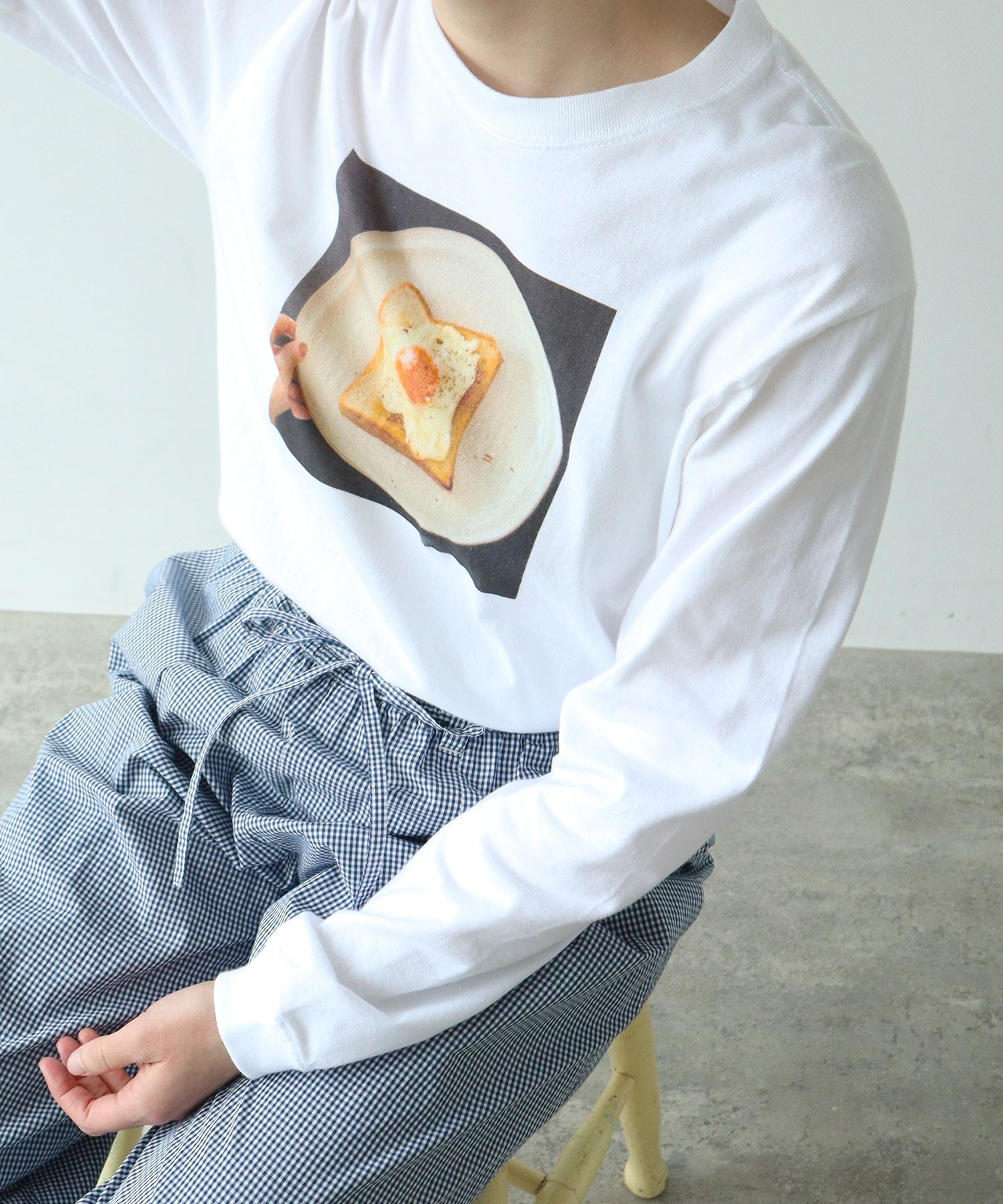 AMBIDEX Store 【予約販売】○【WEB限定】Fried Egg Toast Tシャツ(F