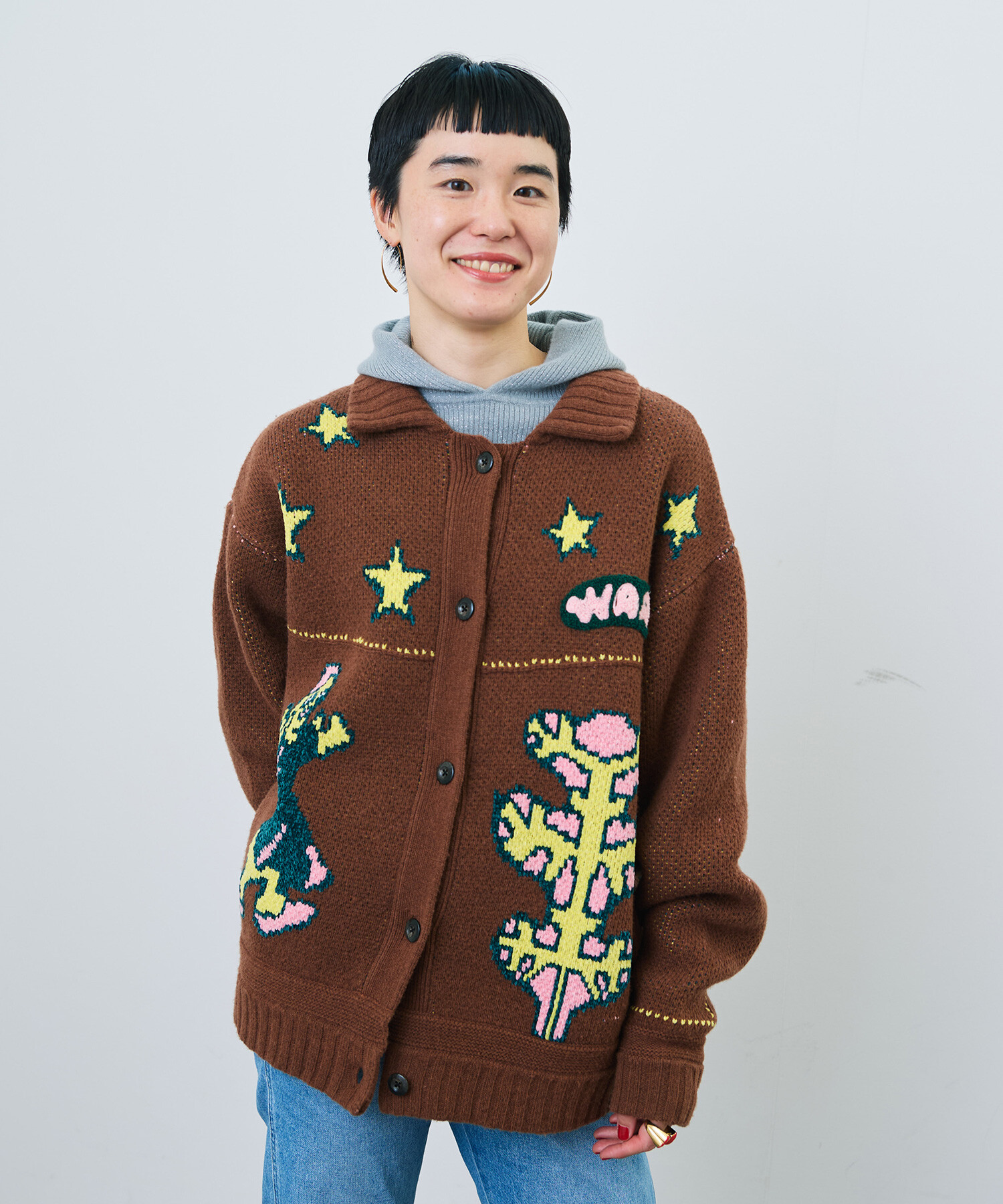 あっこページ AMBIDEX Store 【予約販売】〇Tsuru Taisuke×WAAN ニット