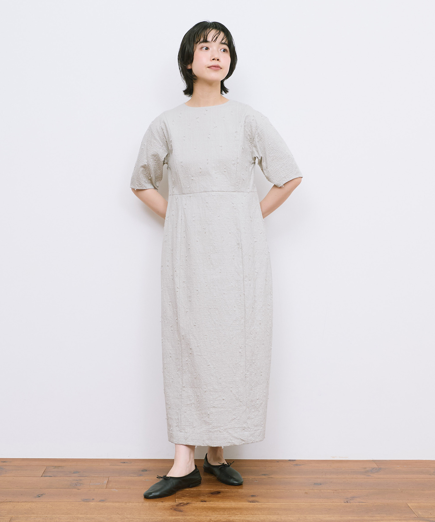 ライトグレー model:162cm