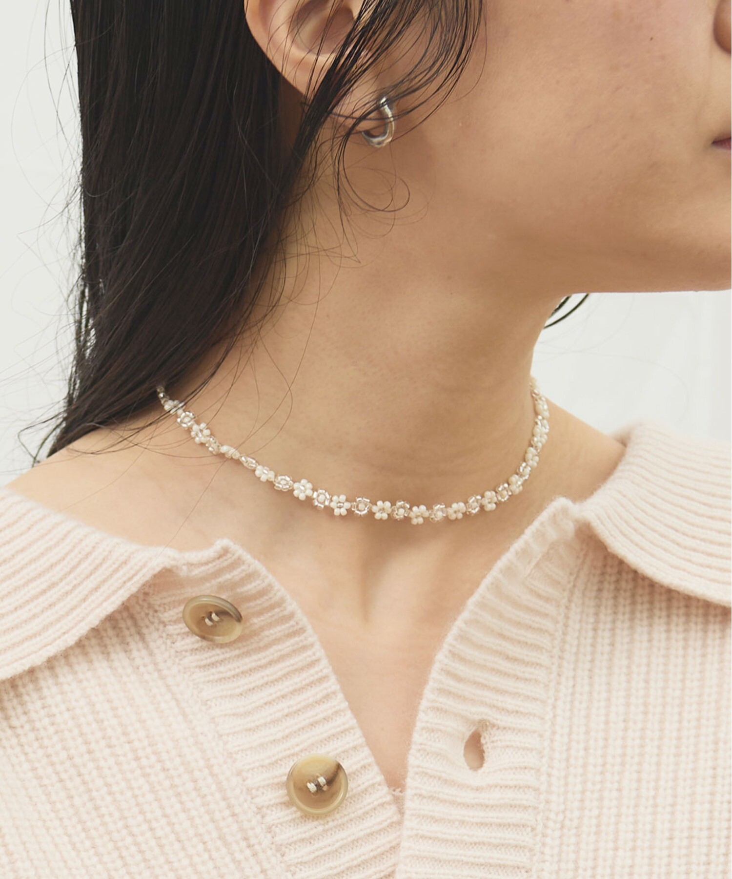 AMBIDEX Store 〇tiny garden necklace(F ゴールド): l'atelier du savon