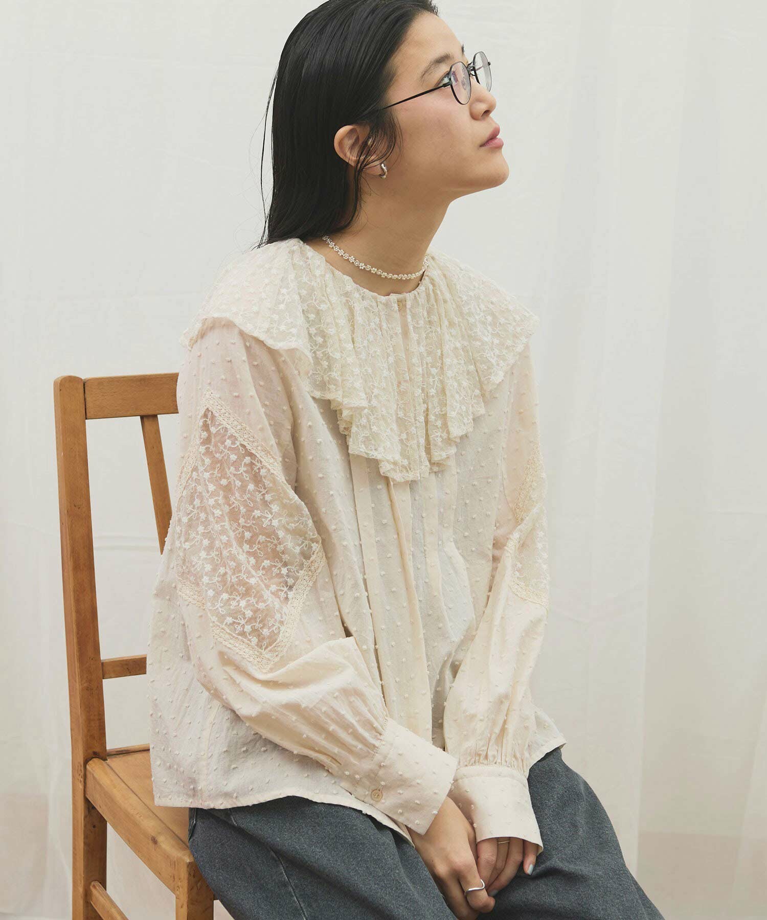 今季新品　fig london 〇Minmin blouse AMBIDEX Store 〇Minmin blouse(F クロ): l'atelier du savon