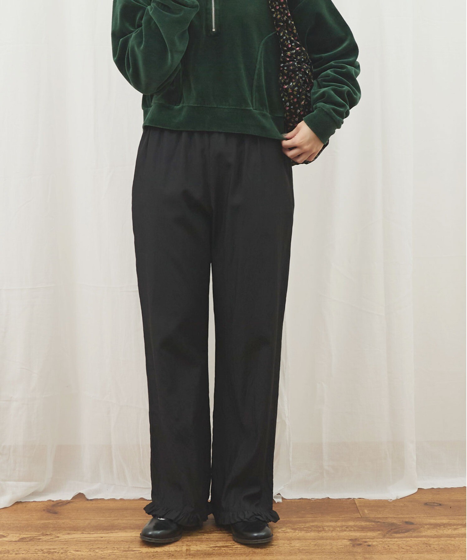 AMBIDEX Store 【予約販売】〇CottonCupra twill pants(F ドット): l