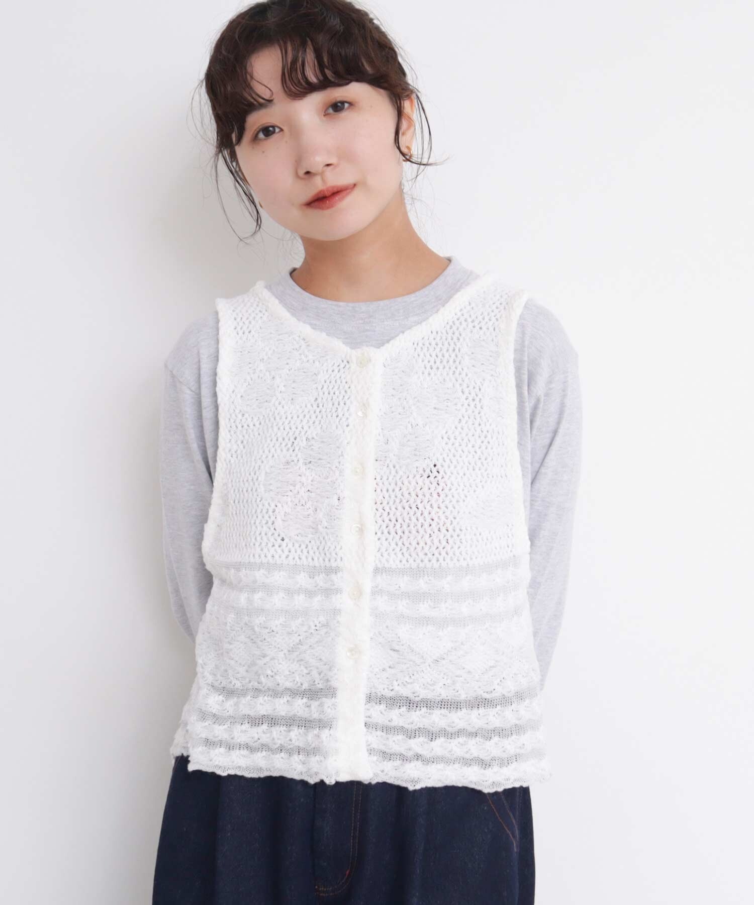 ◎未使用 TOKUKO 1er VOL ニットチュニック ウルグアイ 女性