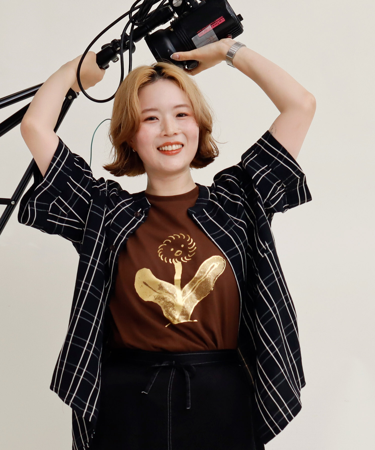 コゲチャ model:155cm サイズ:S